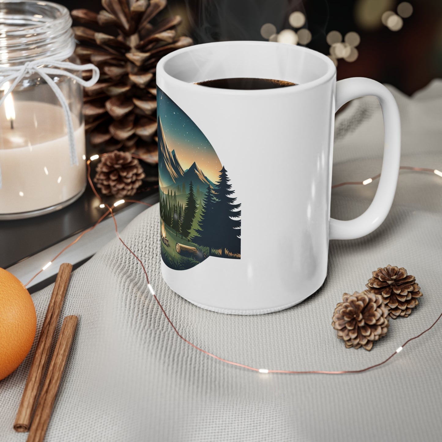 Mountain Science Ceramic Cup