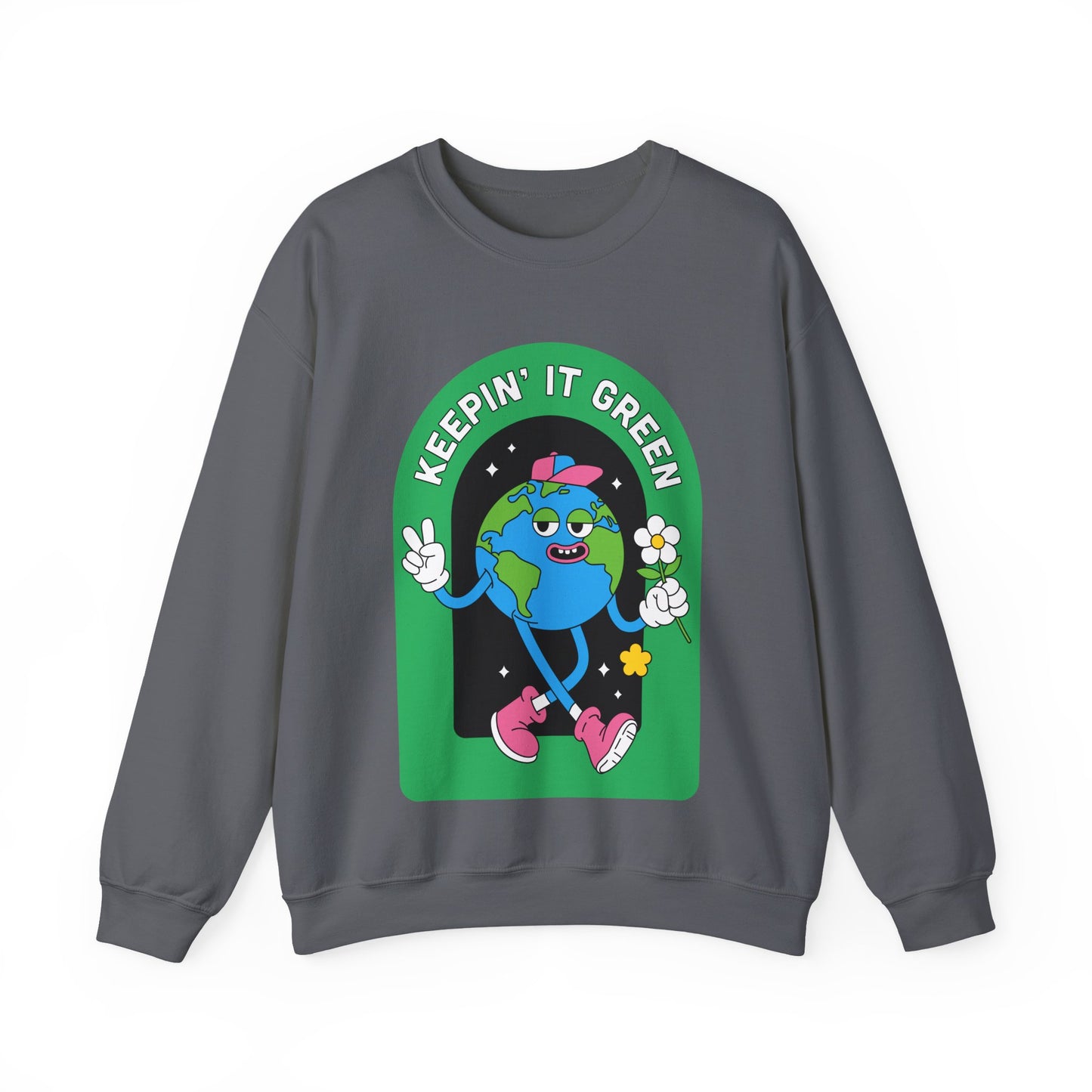 Eco-Friendly Crewneck Sweatshirt