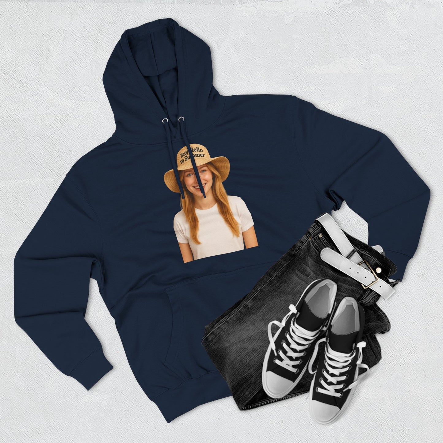 Say Hello to Summer Fleece Hoodie