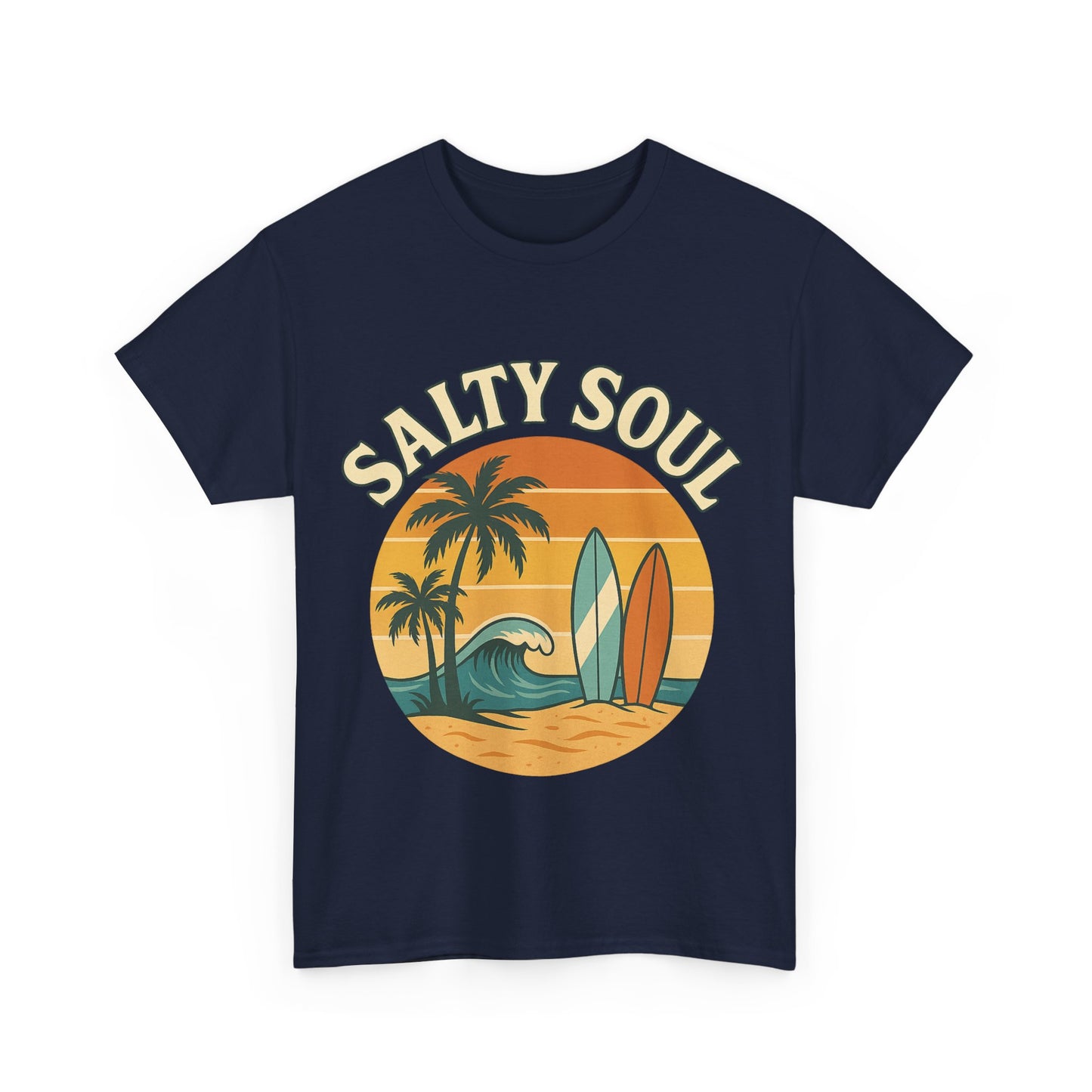 Salty Soul Unisex Heavy Cotton T-Shirt