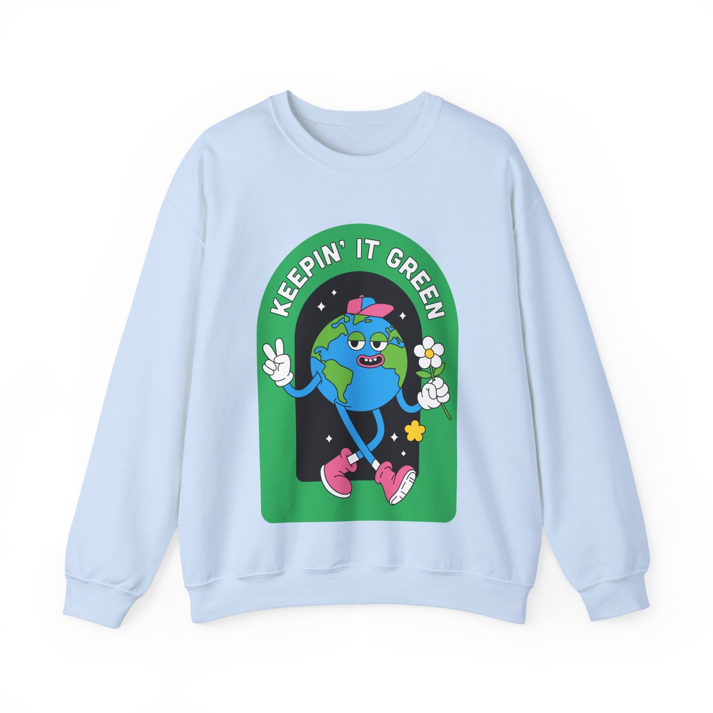 Eco-Friendly Crewneck Sweatshirt