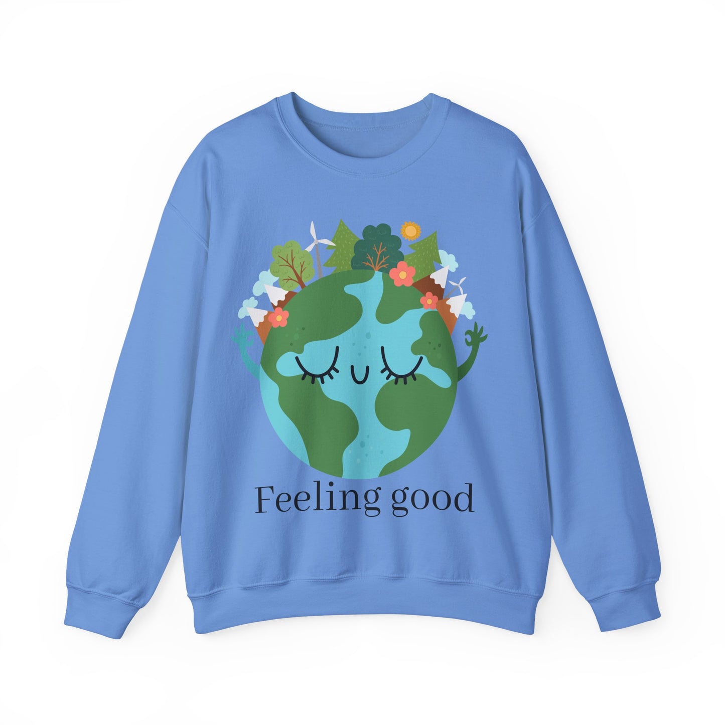 Eco-Friendly Cartoon Crewneck Sweatshirt