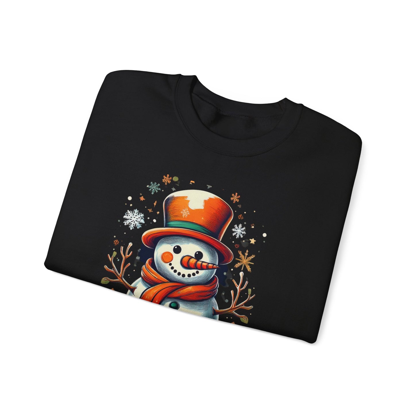 Cozy Snowman Unisex Sweatshirt