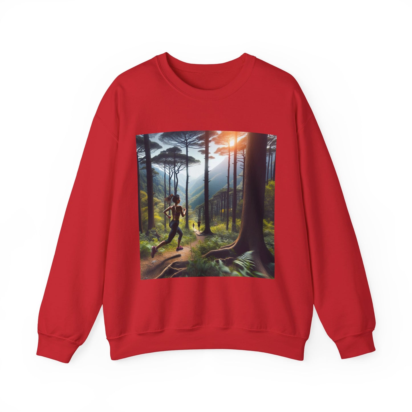 Nature-Inspired Unisex Crewneck Sweatshirt