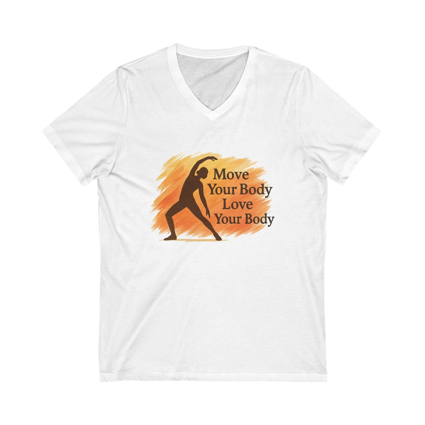 Move Your Body V-Neck T-Shirt