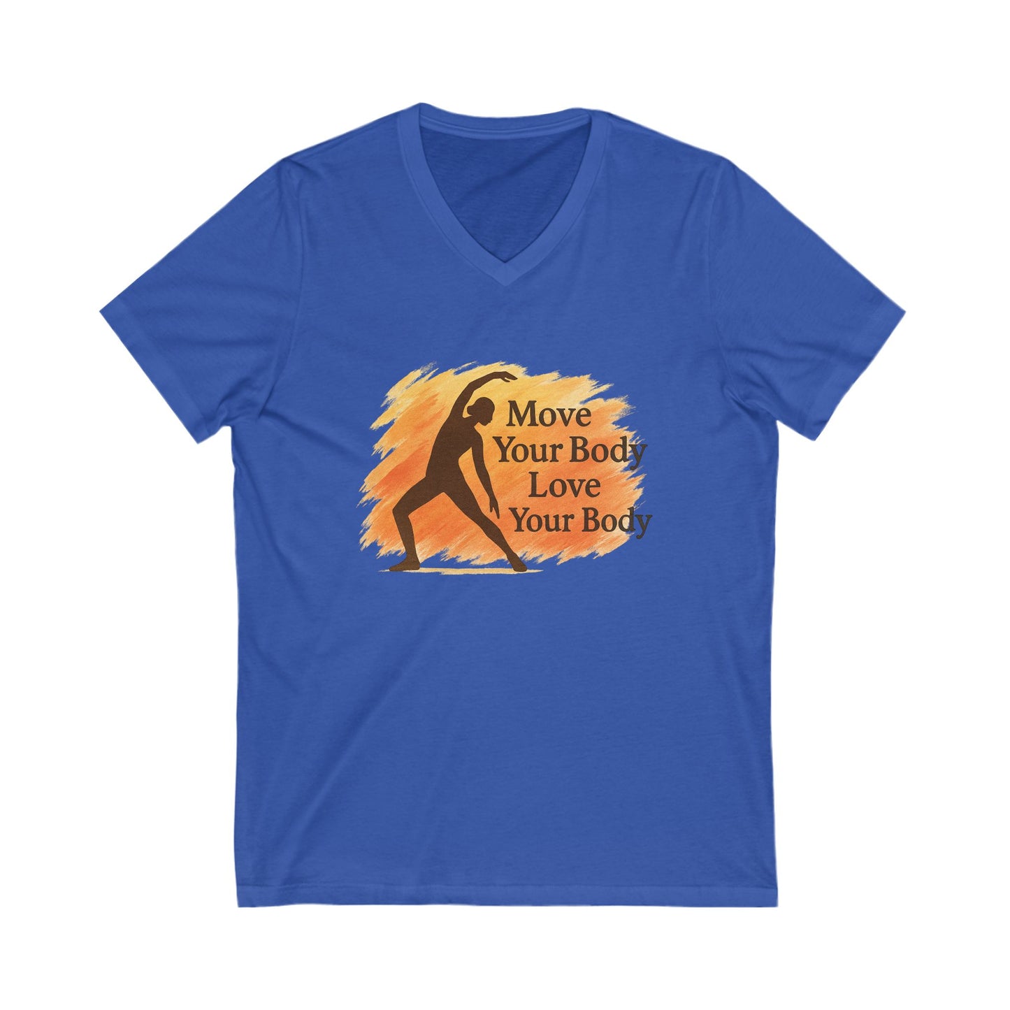 Move Your Body V-Neck T-Shirt