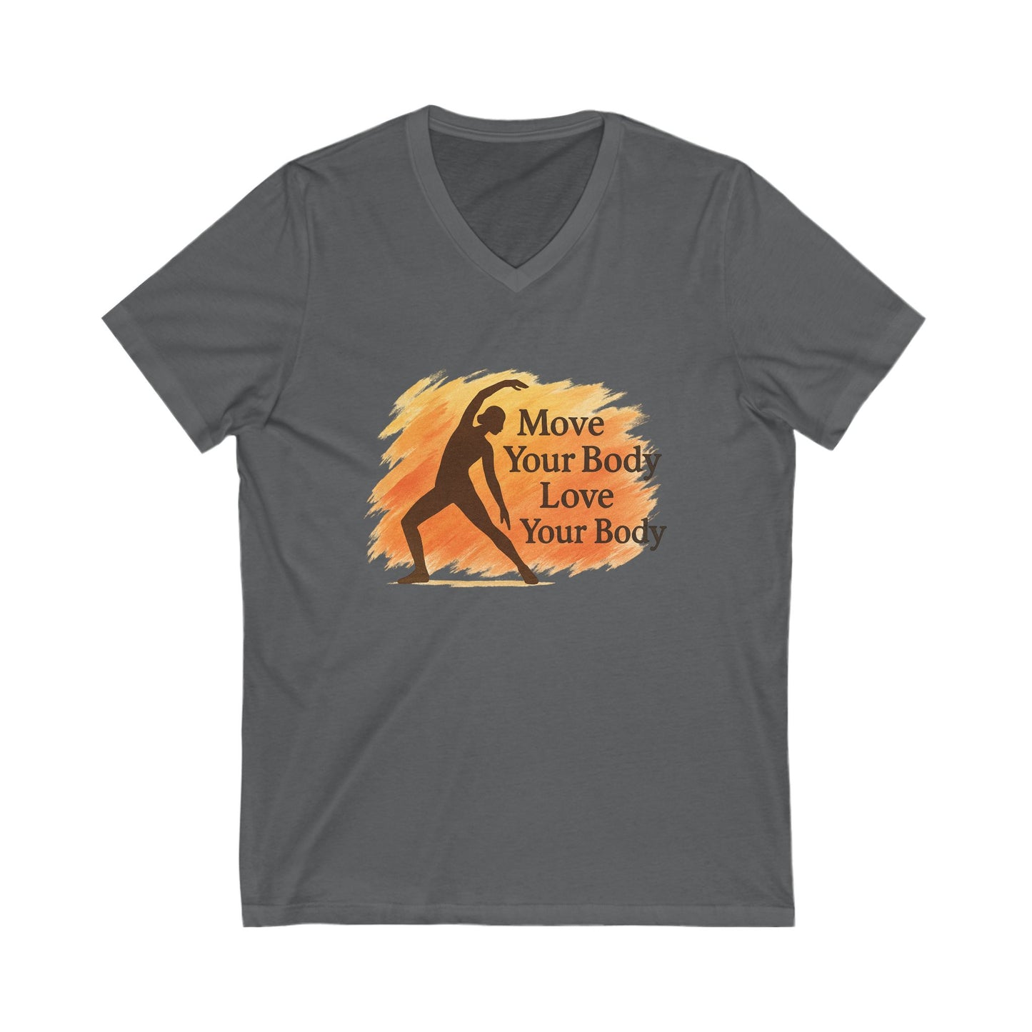 Move Your Body V-Neck T-Shirt