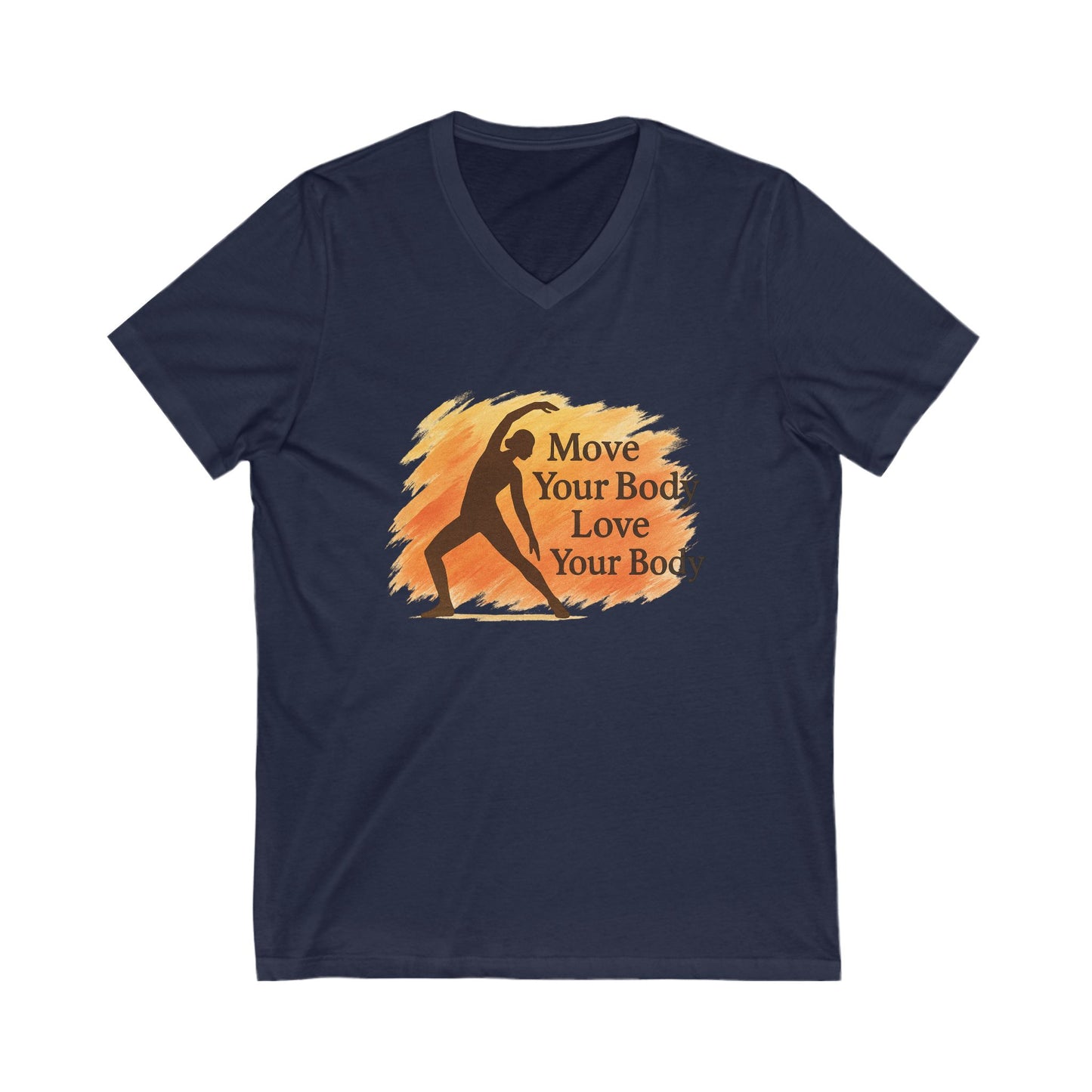 Move Your Body V-Neck T-Shirt