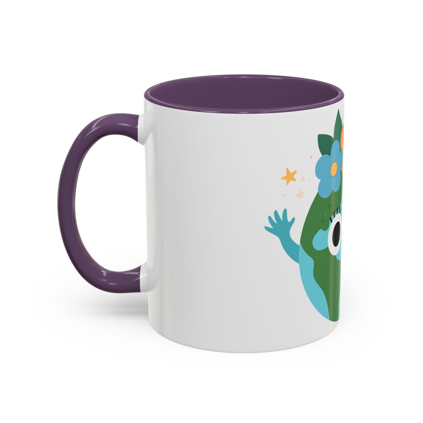 Cute Earth-Themed Coffee Mug