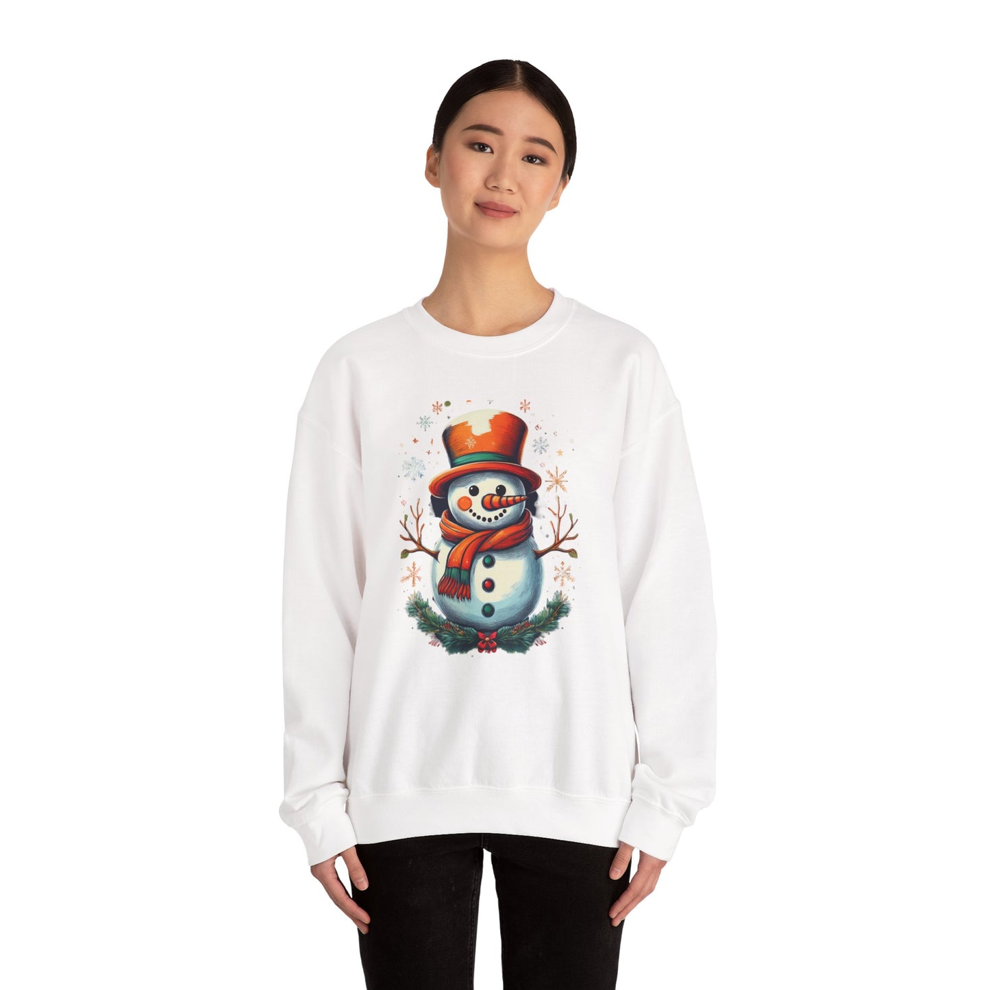 Cozy Snowman Unisex Sweatshirt