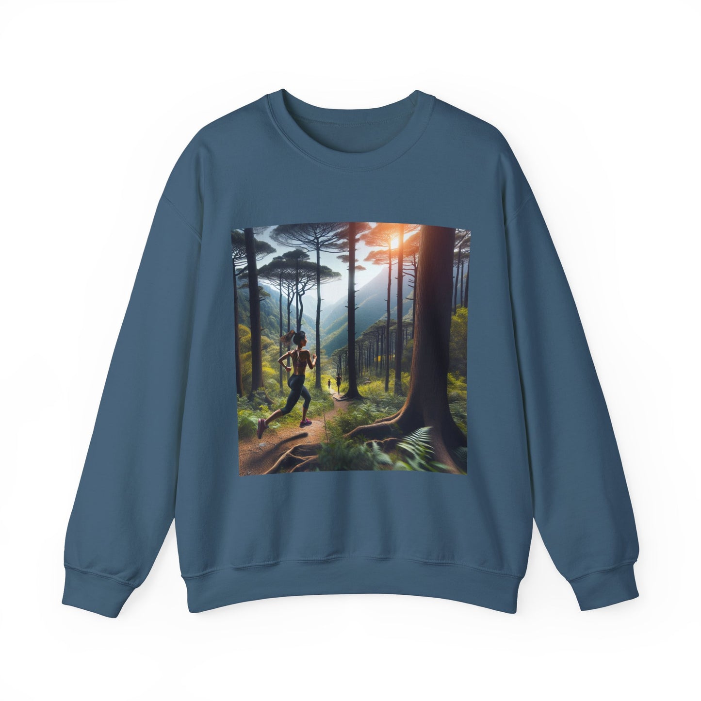 Nature-Inspired Unisex Crewneck Sweatshirt
