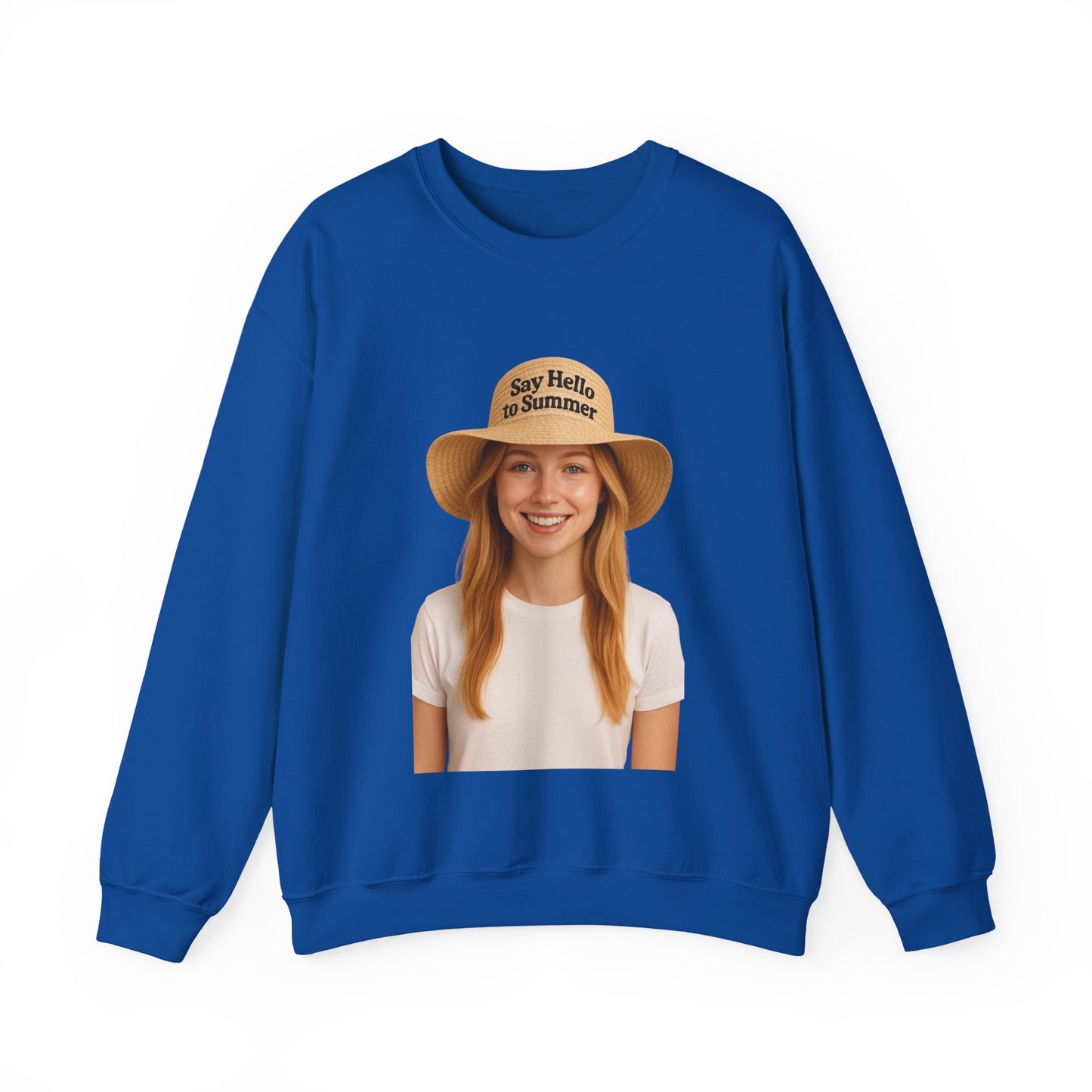 Say Hello to Summer Crewneck Sweatshirt