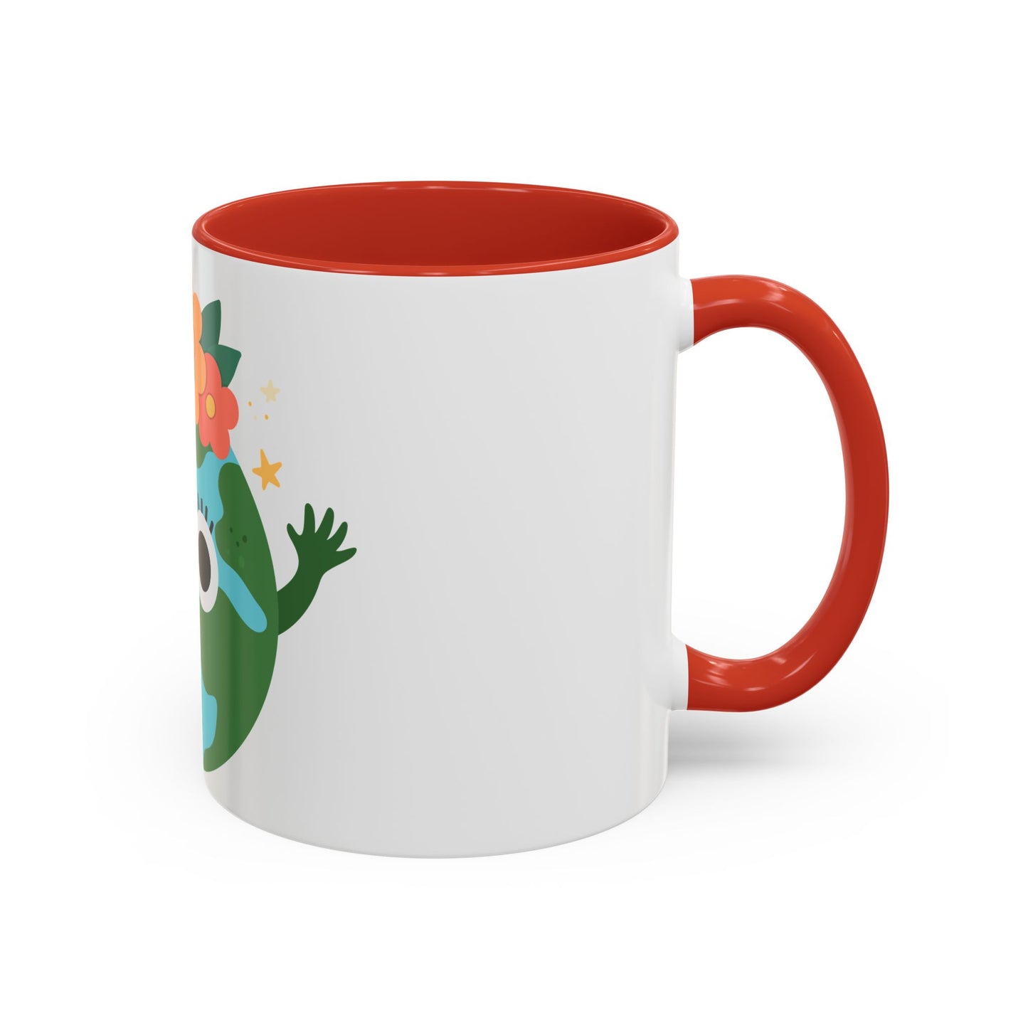 Cute Earth-Themed Coffee Mug