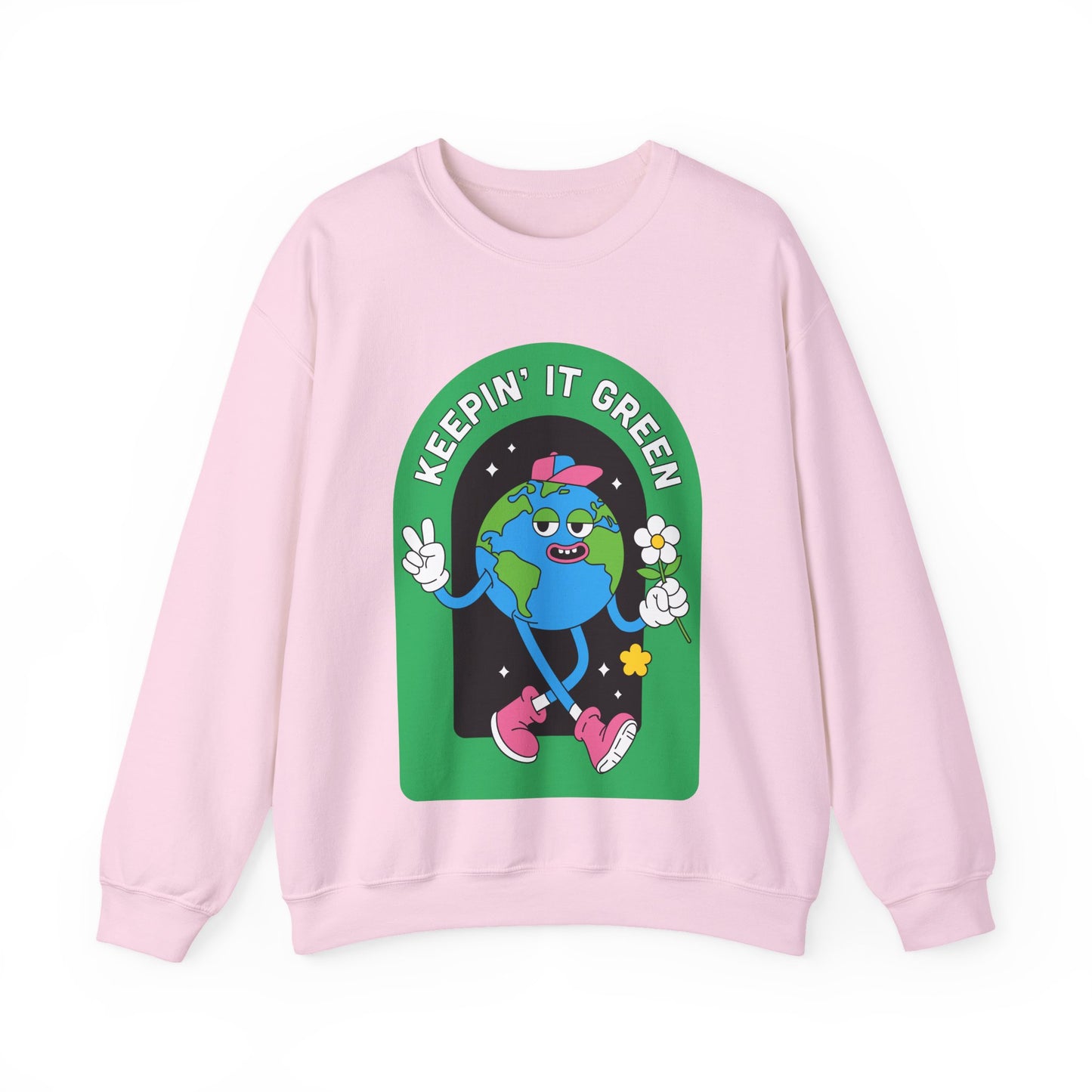Eco-Friendly Crewneck Sweatshirt