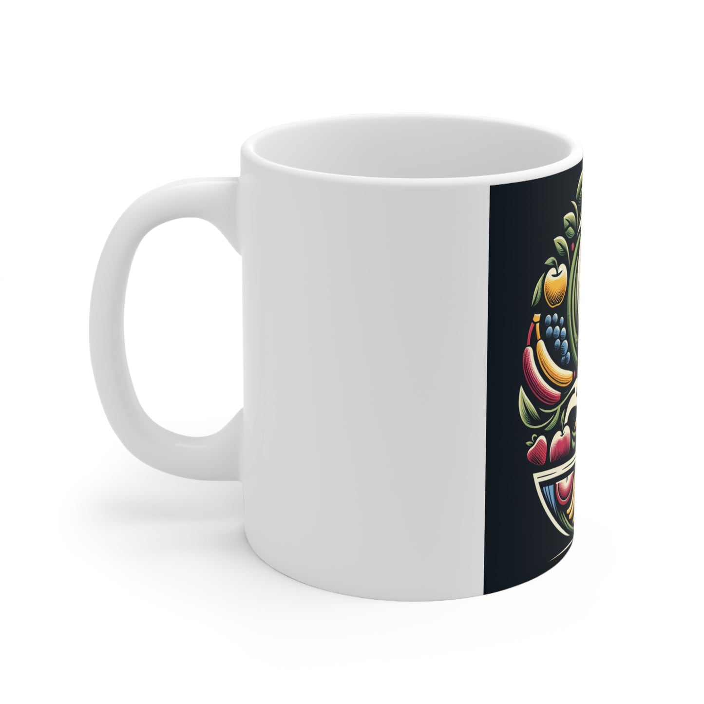 Vibrant Yoga-Inspired Ceramic Coffee Cups |