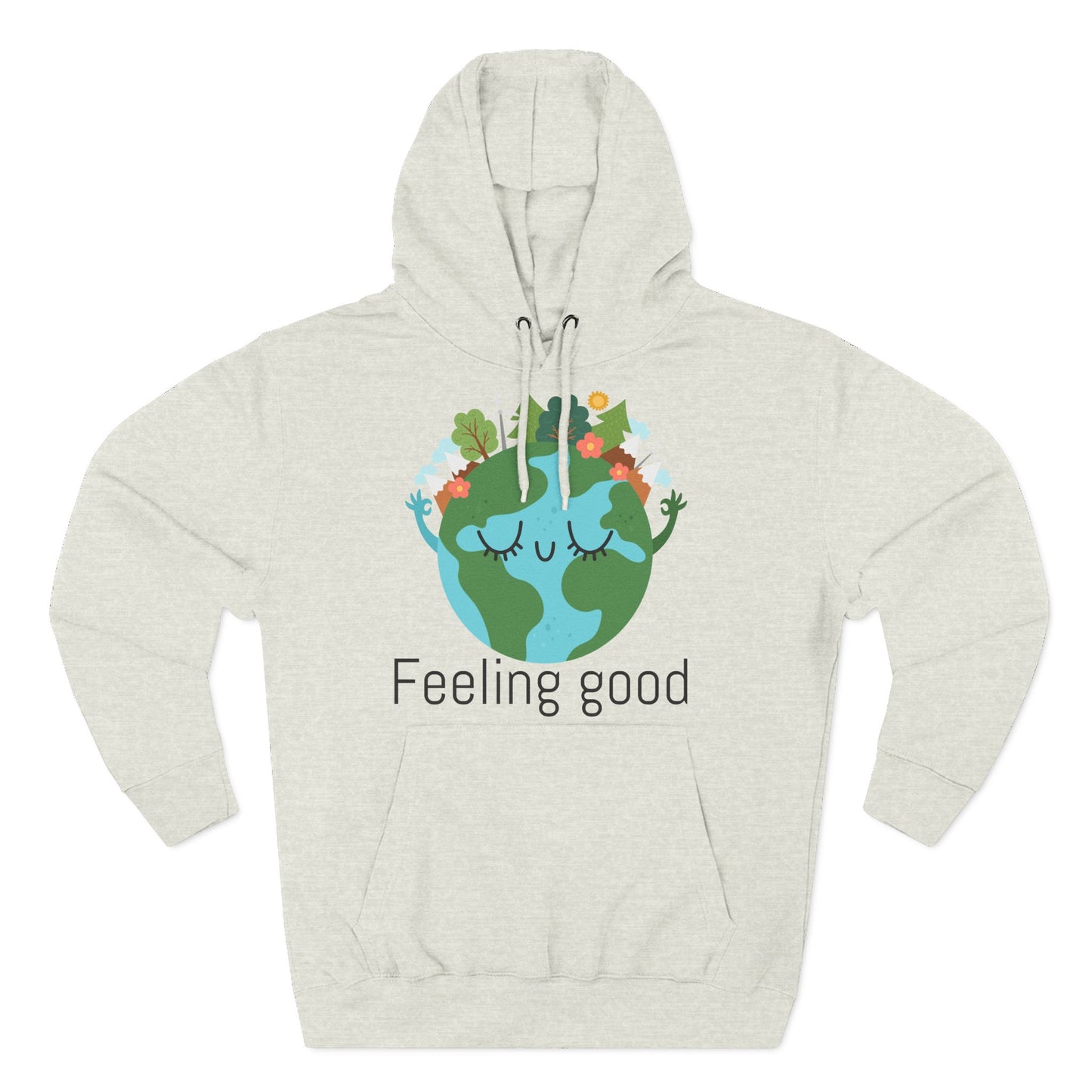 Eco-Friendly Cartoon Fleece Hoodie