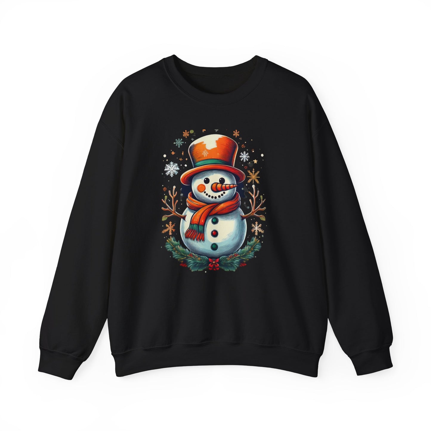 Cozy Snowman Unisex Sweatshirt