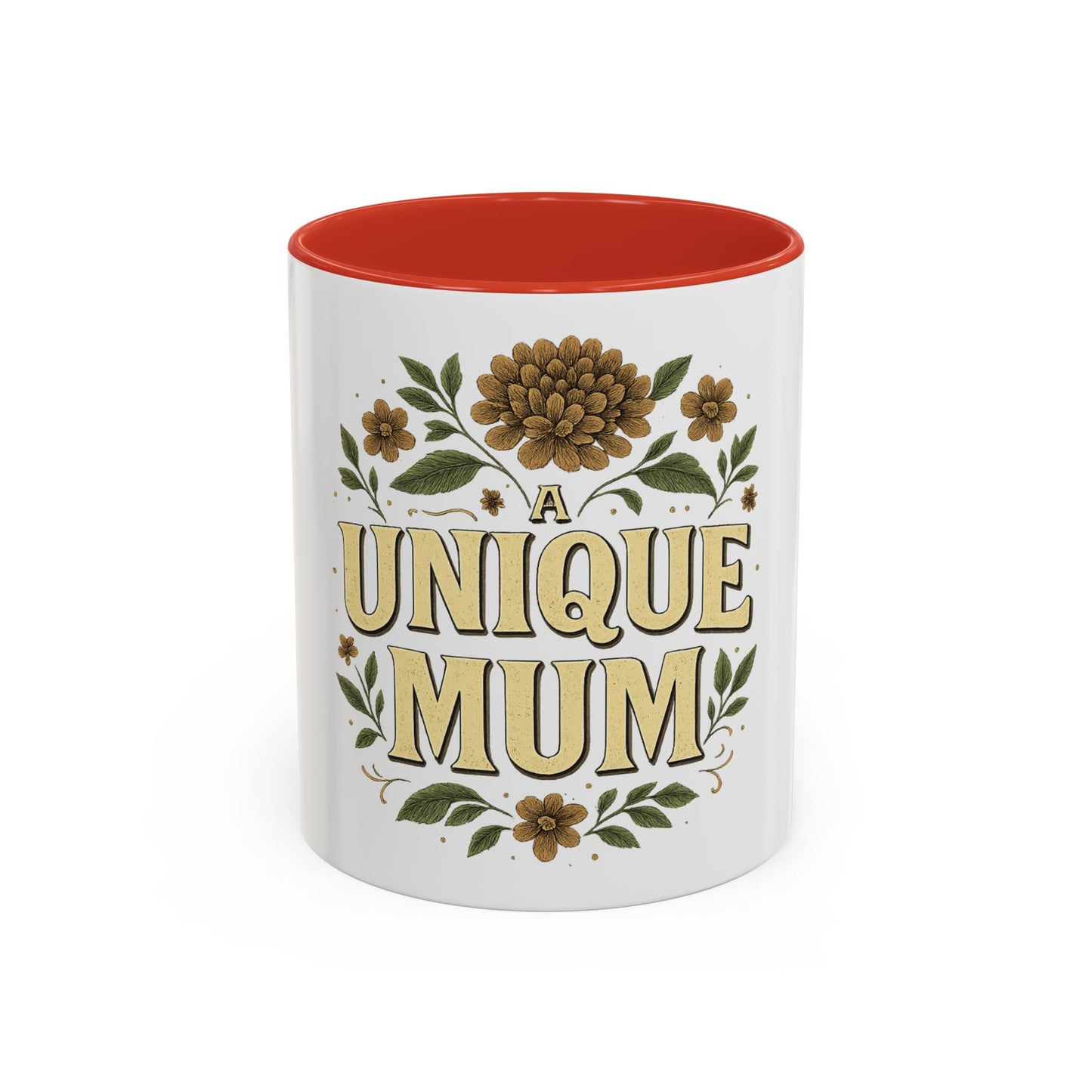 A Unique Mum Accent Coffee Mug