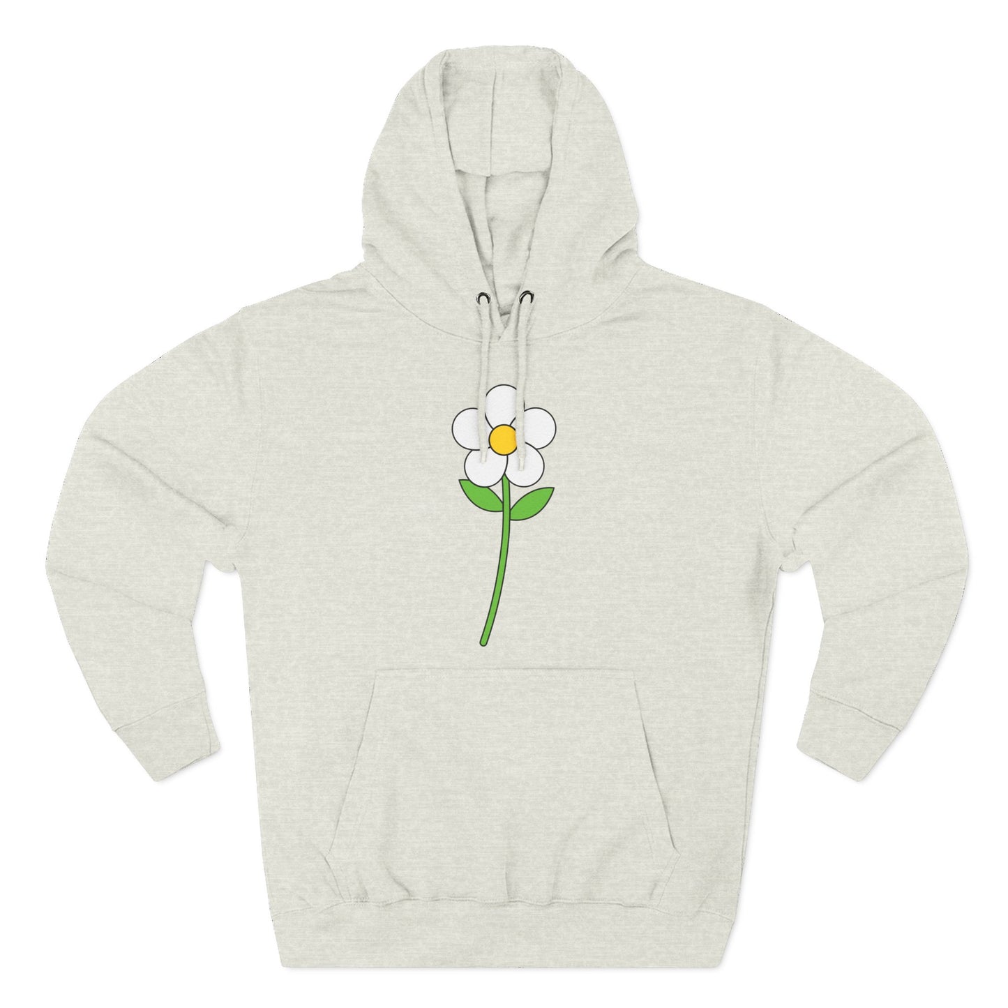 Cozy Floral Fleece Hoodie