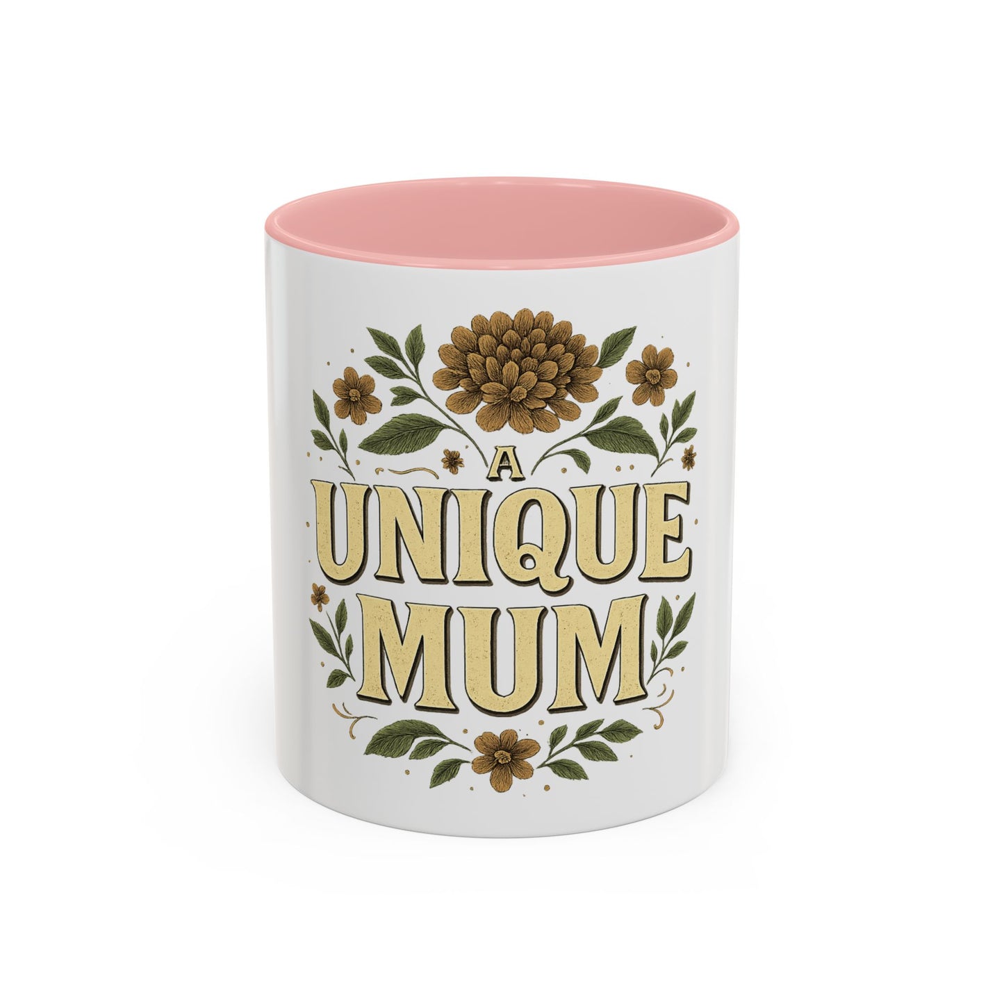 A Unique Mum Accent Coffee Mug