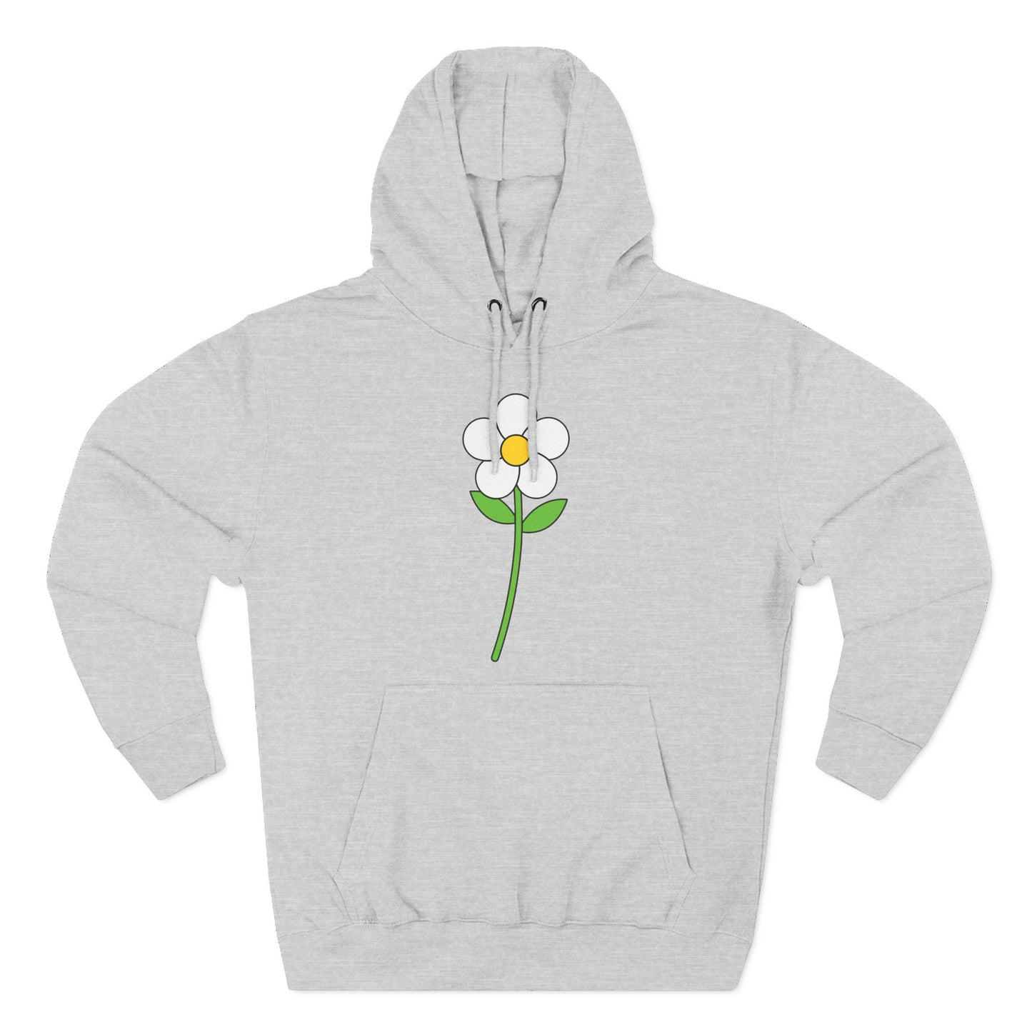 Cozy Floral Fleece Hoodie