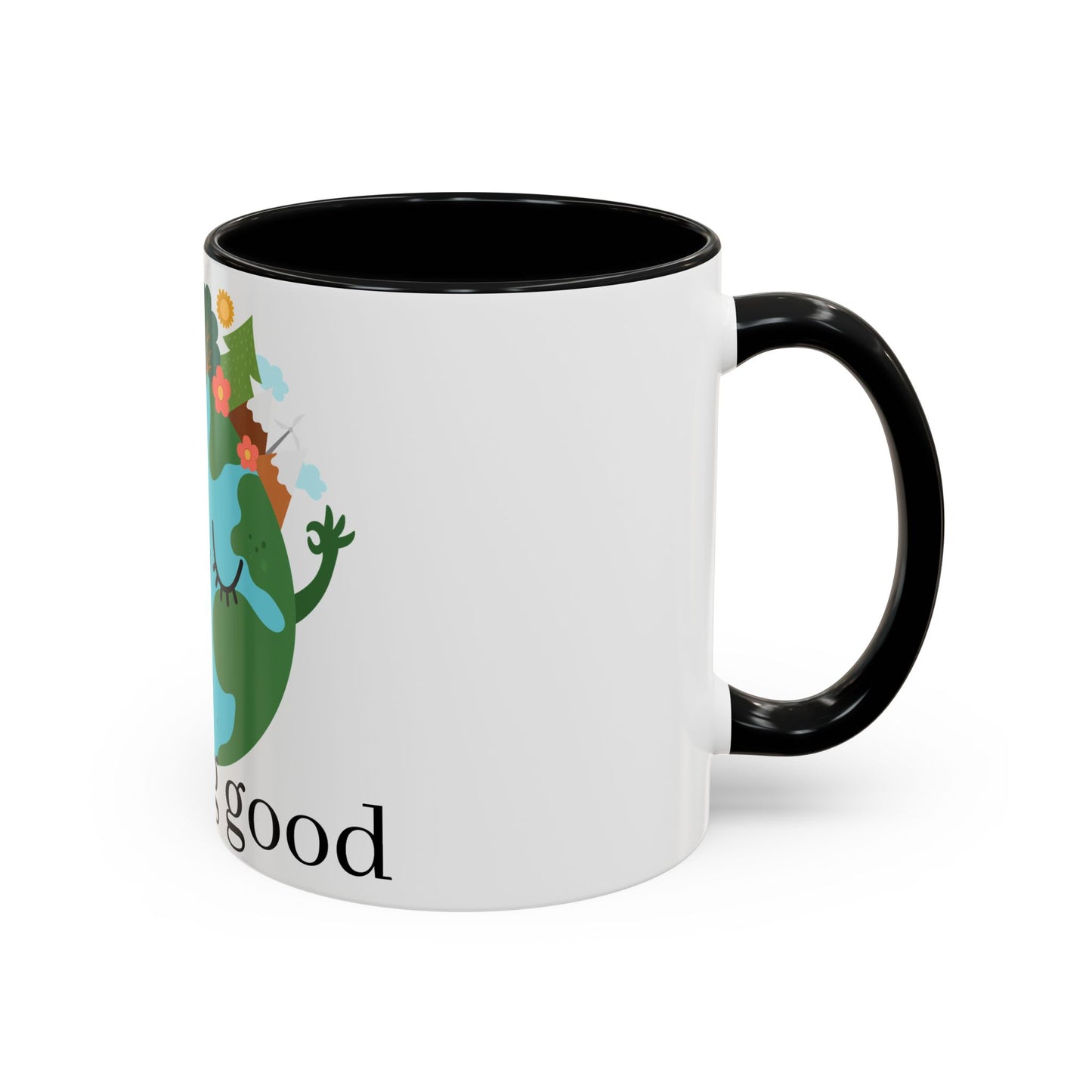 Eco-Friendly Carton Accent Coffee Mug