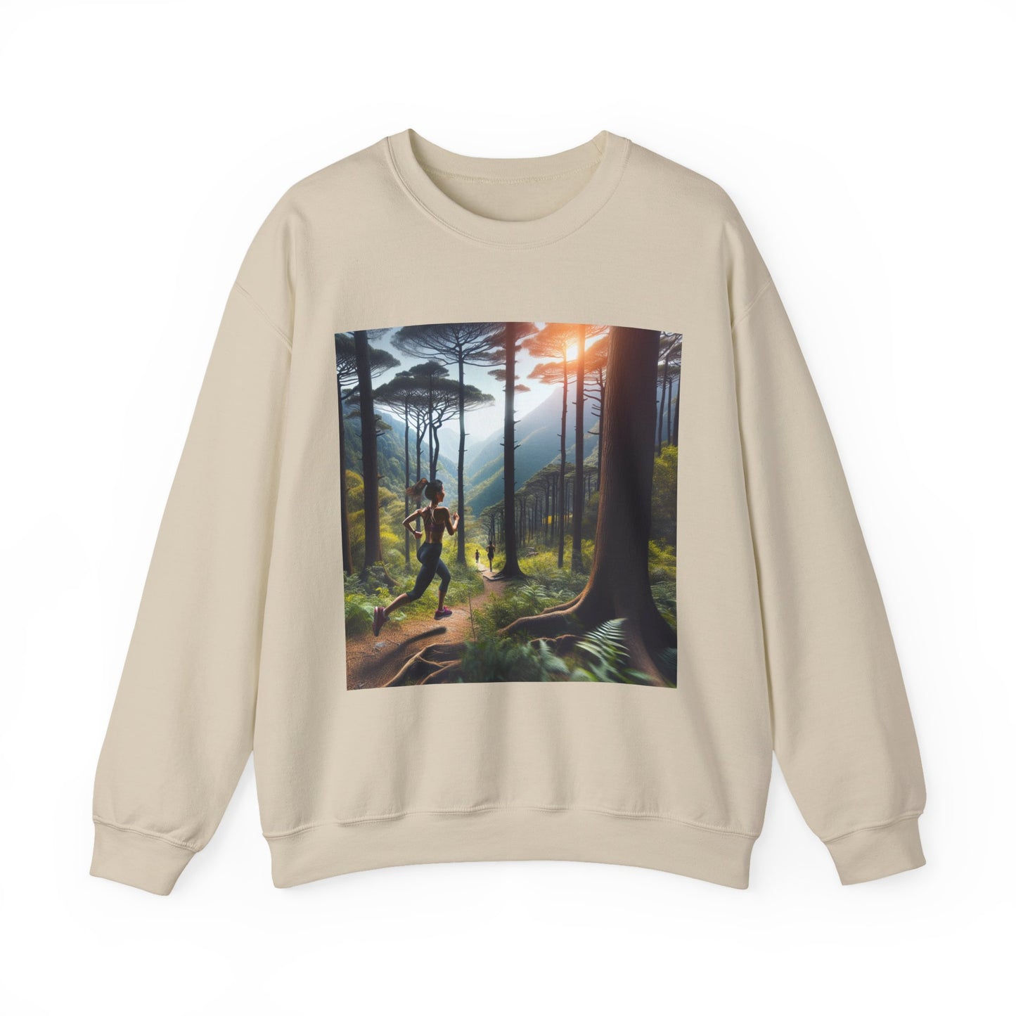 Nature-Inspired Unisex Crewneck Sweatshirt
