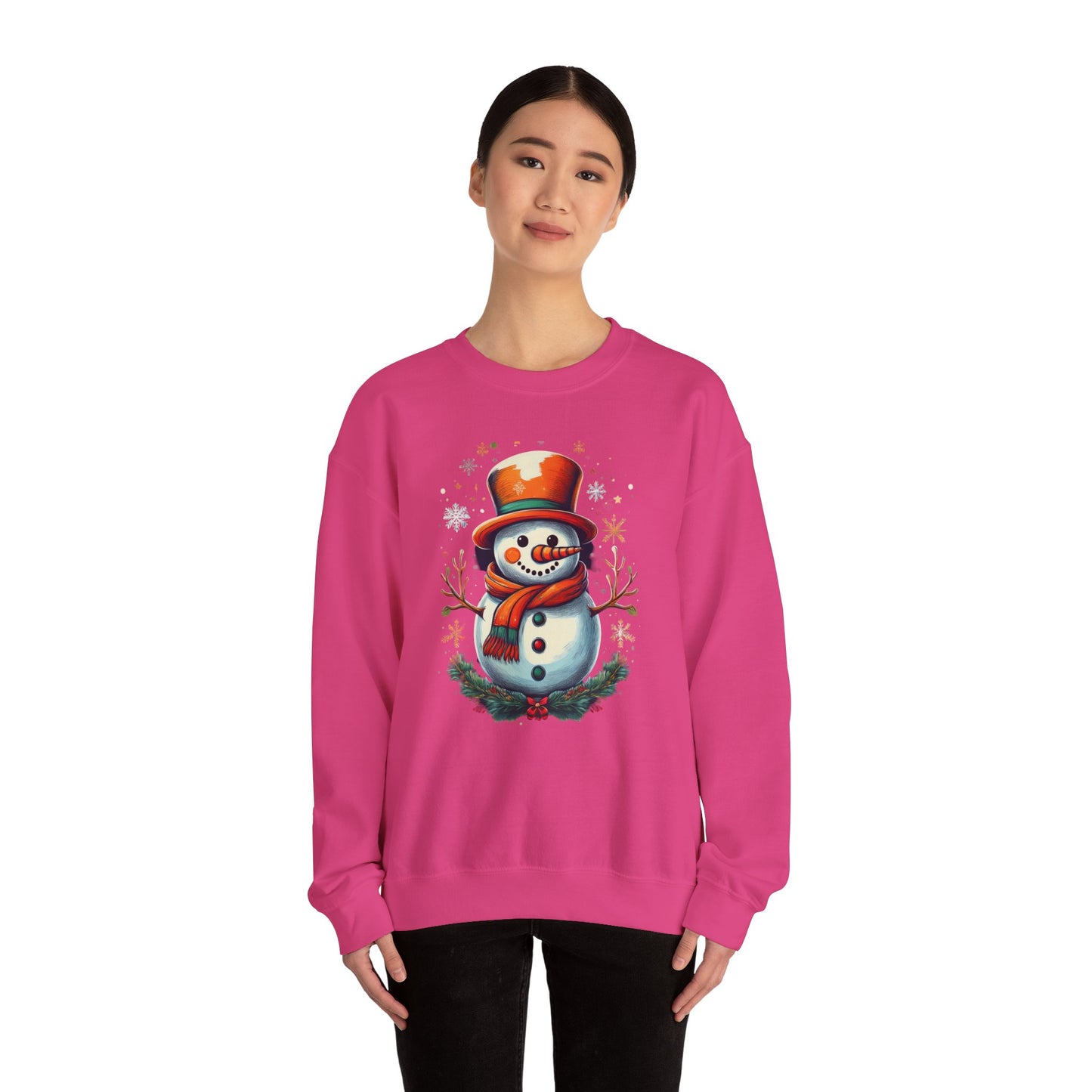 Cozy Snowman Unisex Sweatshirt