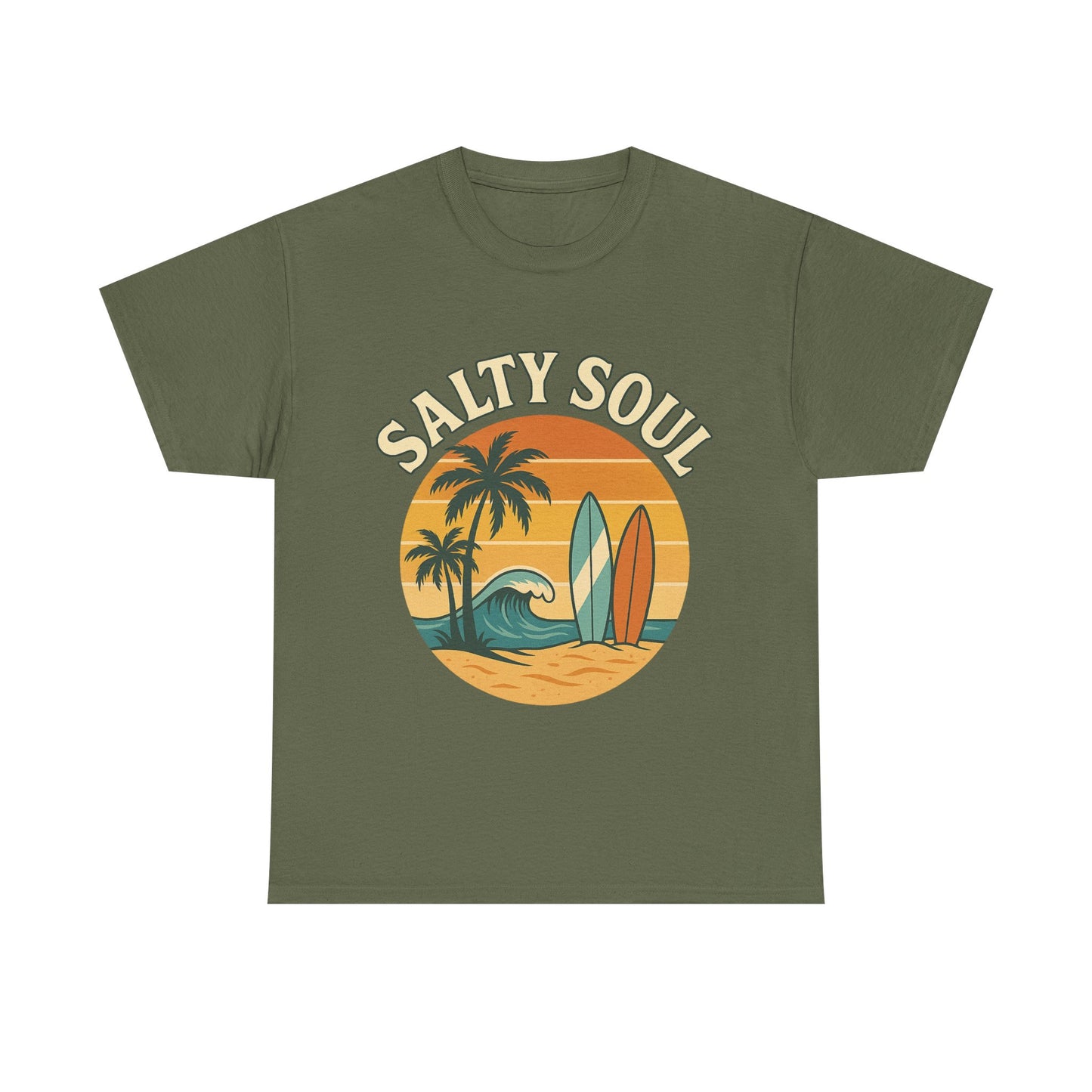 Salty Soul Unisex Heavy Cotton T-Shirt