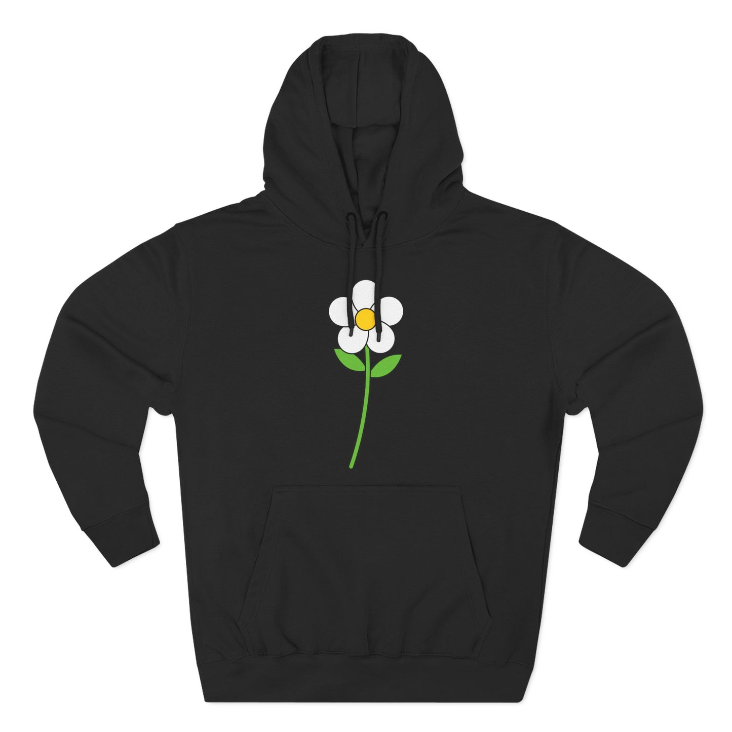 Cozy Floral Fleece Hoodie