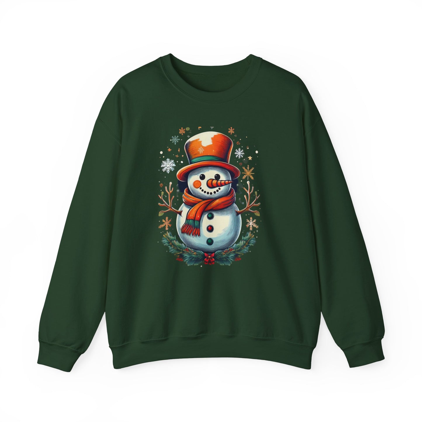 Cozy Snowman Unisex Sweatshirt