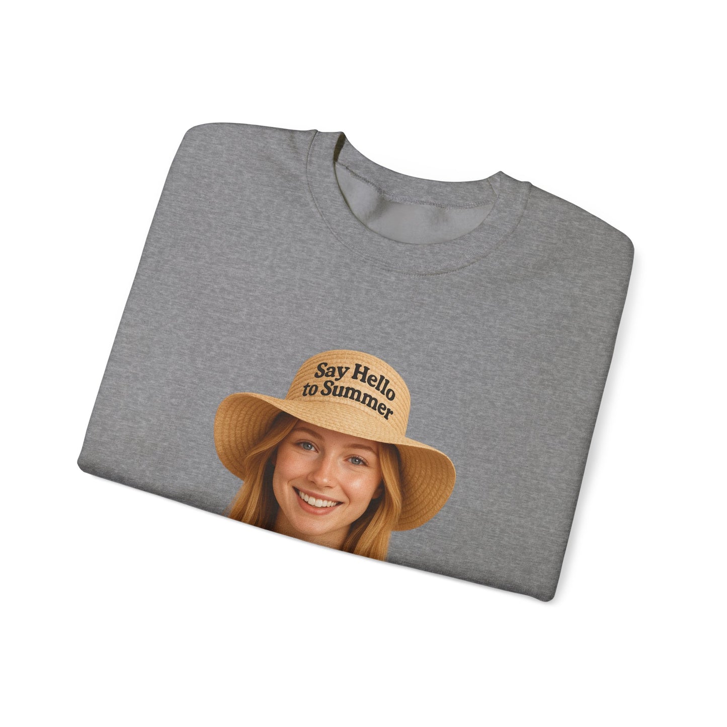 Say Hello to Summer Crewneck Sweatshirt