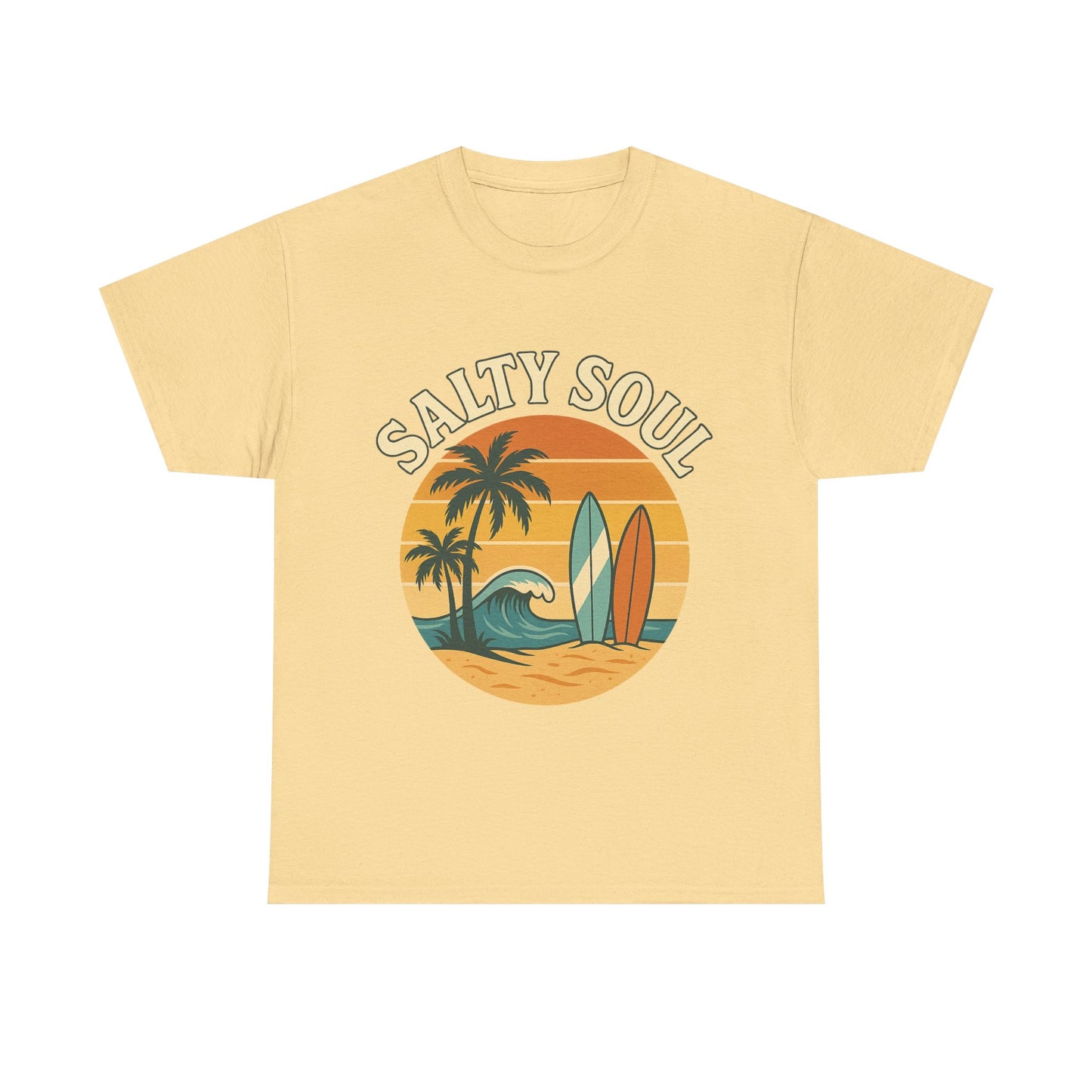 Salty Soul Unisex Heavy Cotton T-Shirt