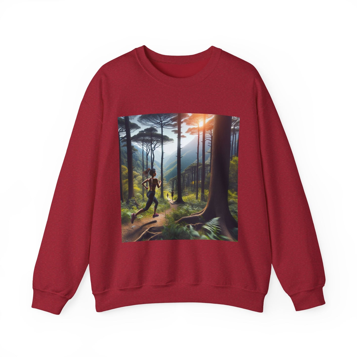 Nature-Inspired Unisex Crewneck Sweatshirt