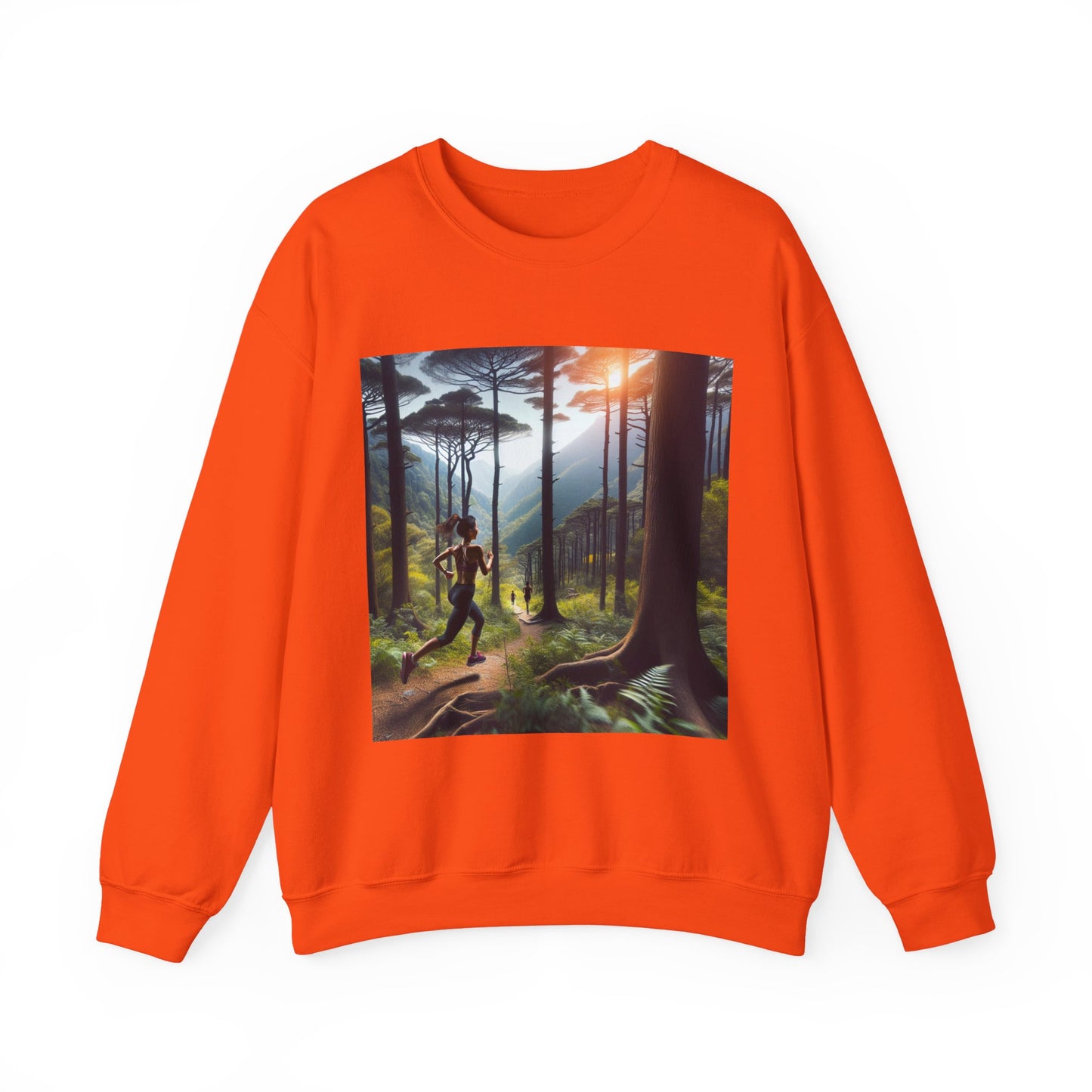 Nature-Inspired Unisex Crewneck Sweatshirt