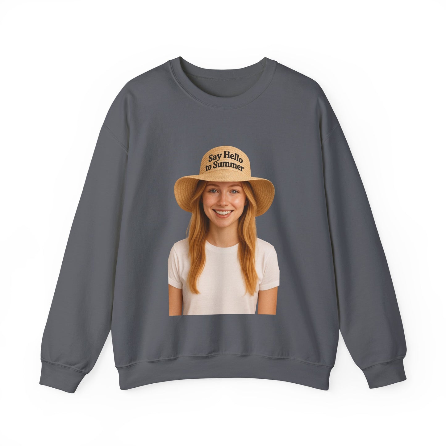 Say Hello to Summer Crewneck Sweatshirt