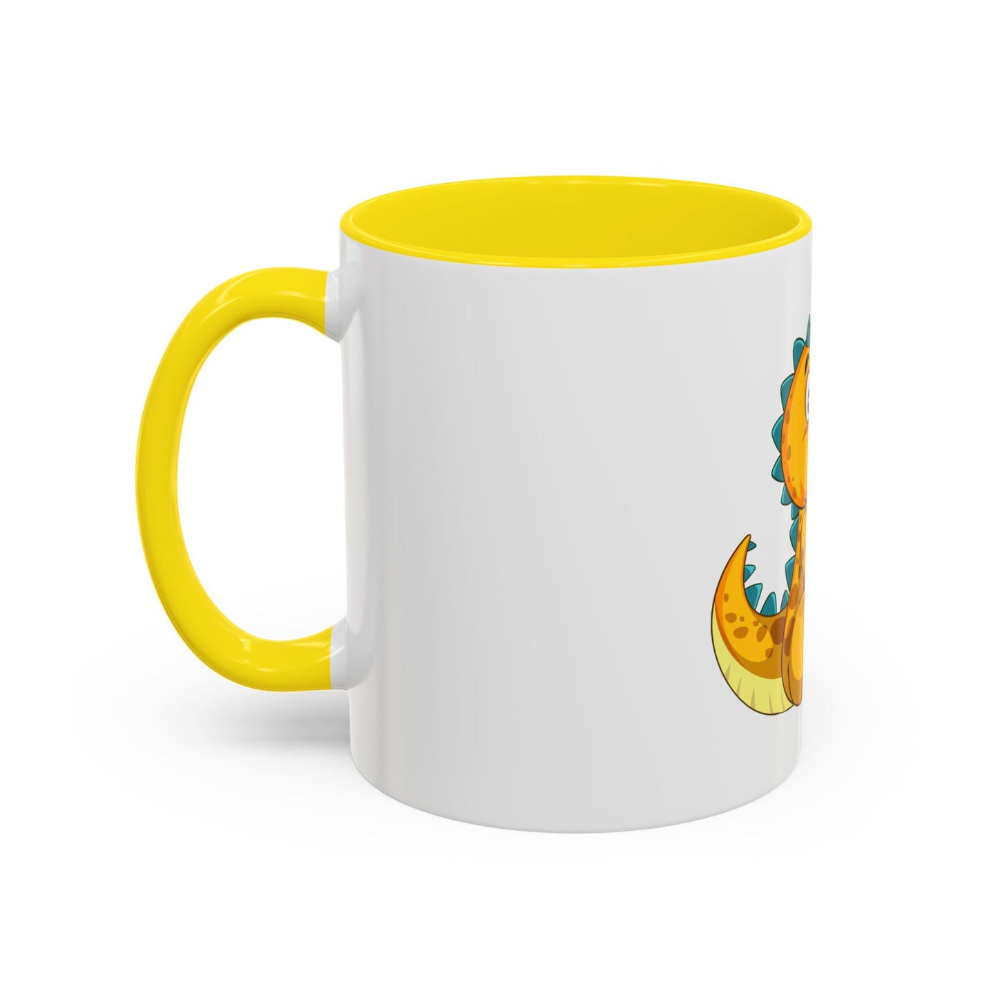 Adorable cartoon Shhh... Dinosaur Accent Coffee Mug