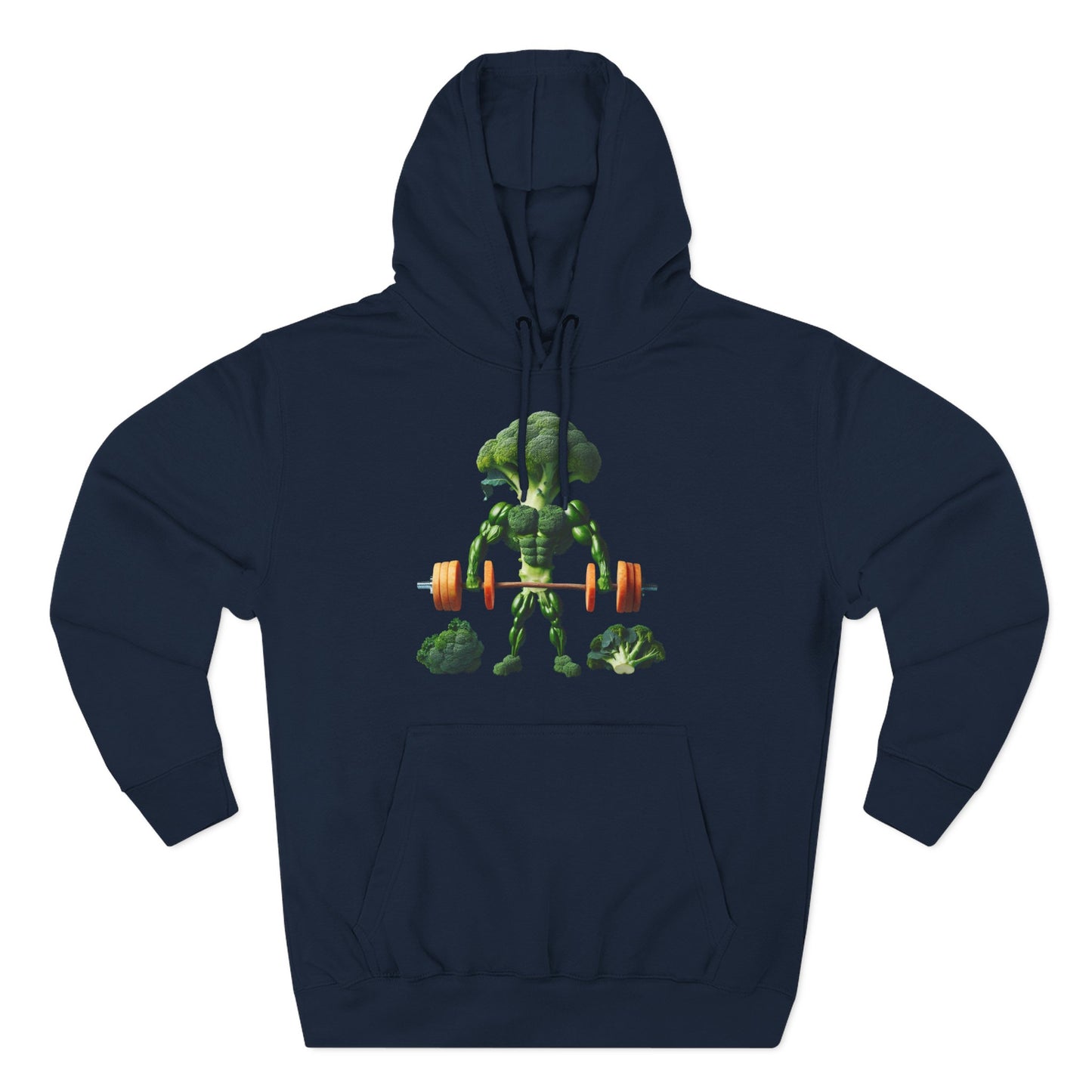 Muscle-Up Fleece Hoodie, Fitness Sweatshirt Motivational Hooded Sweatshirt