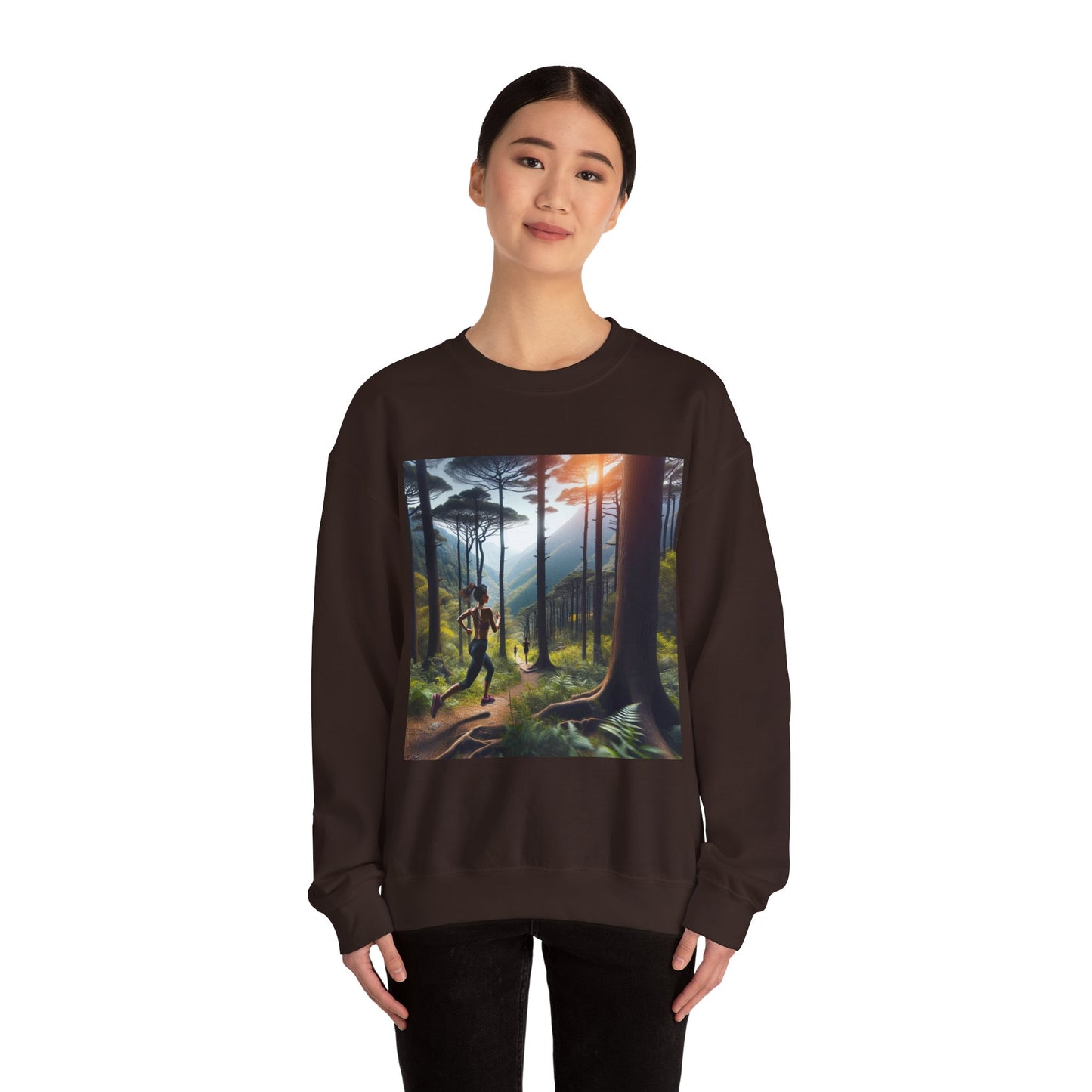 Nature-Inspired Unisex Crewneck Sweatshirt