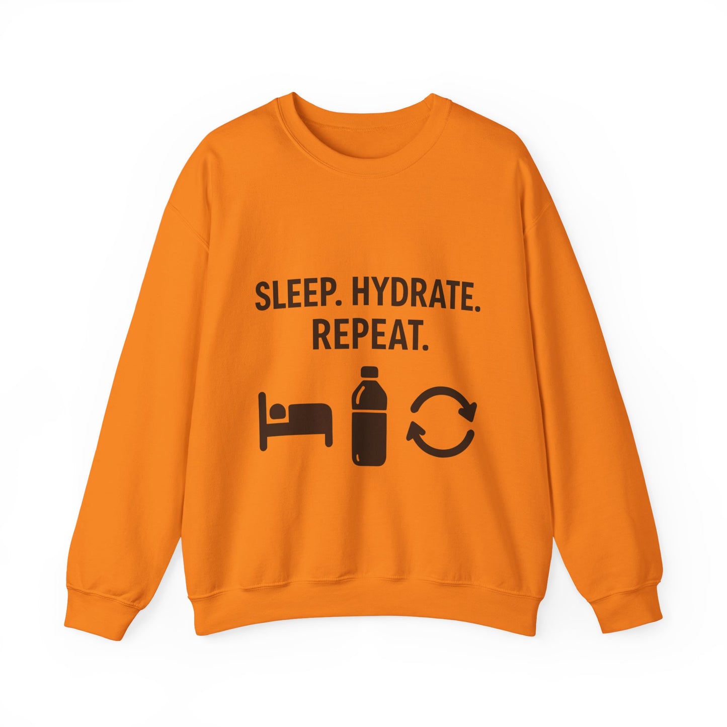 Sleep Hydrate Repeat Unisex Sweatshirt