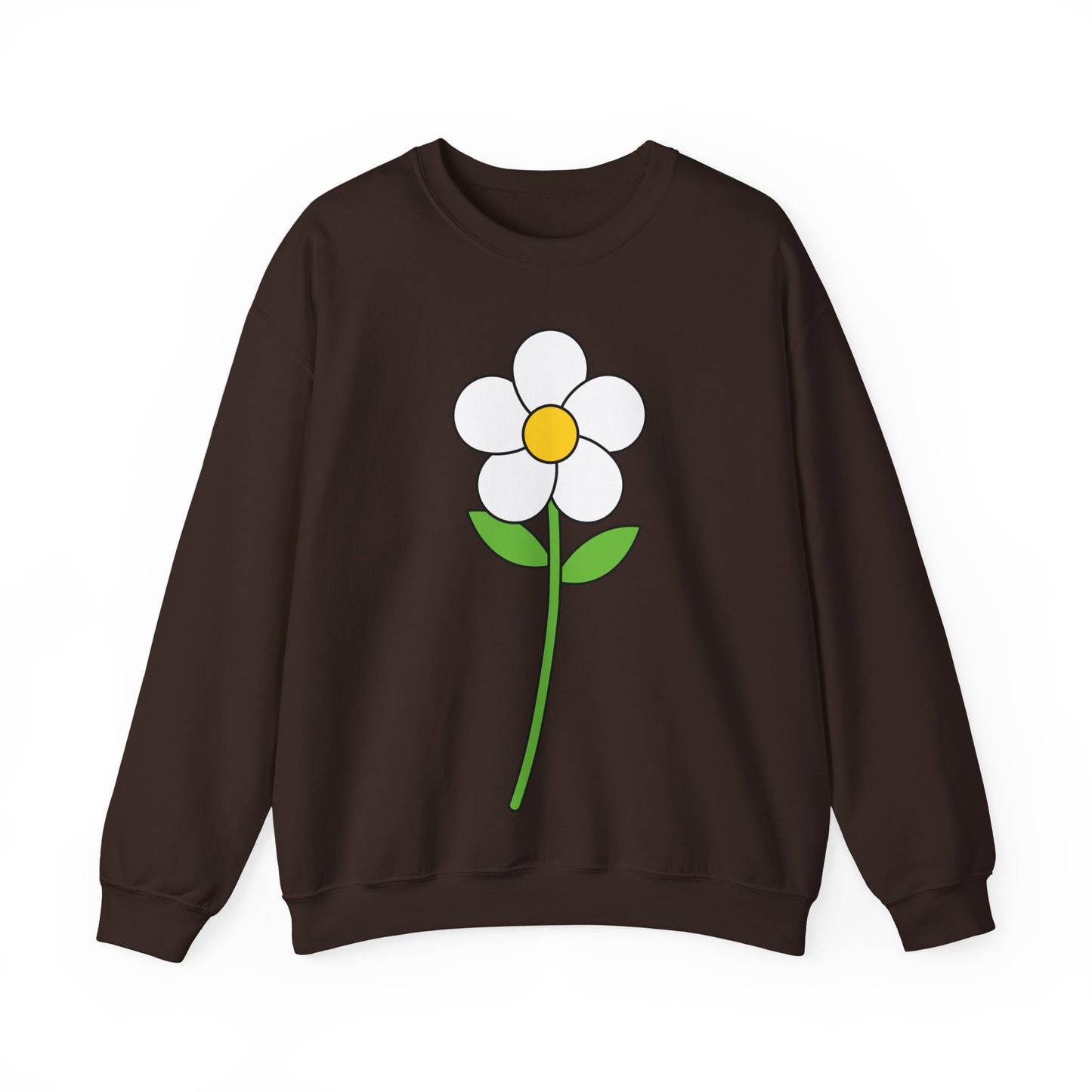Cozy Floral Design Unisex Crewneck Sweatshirt