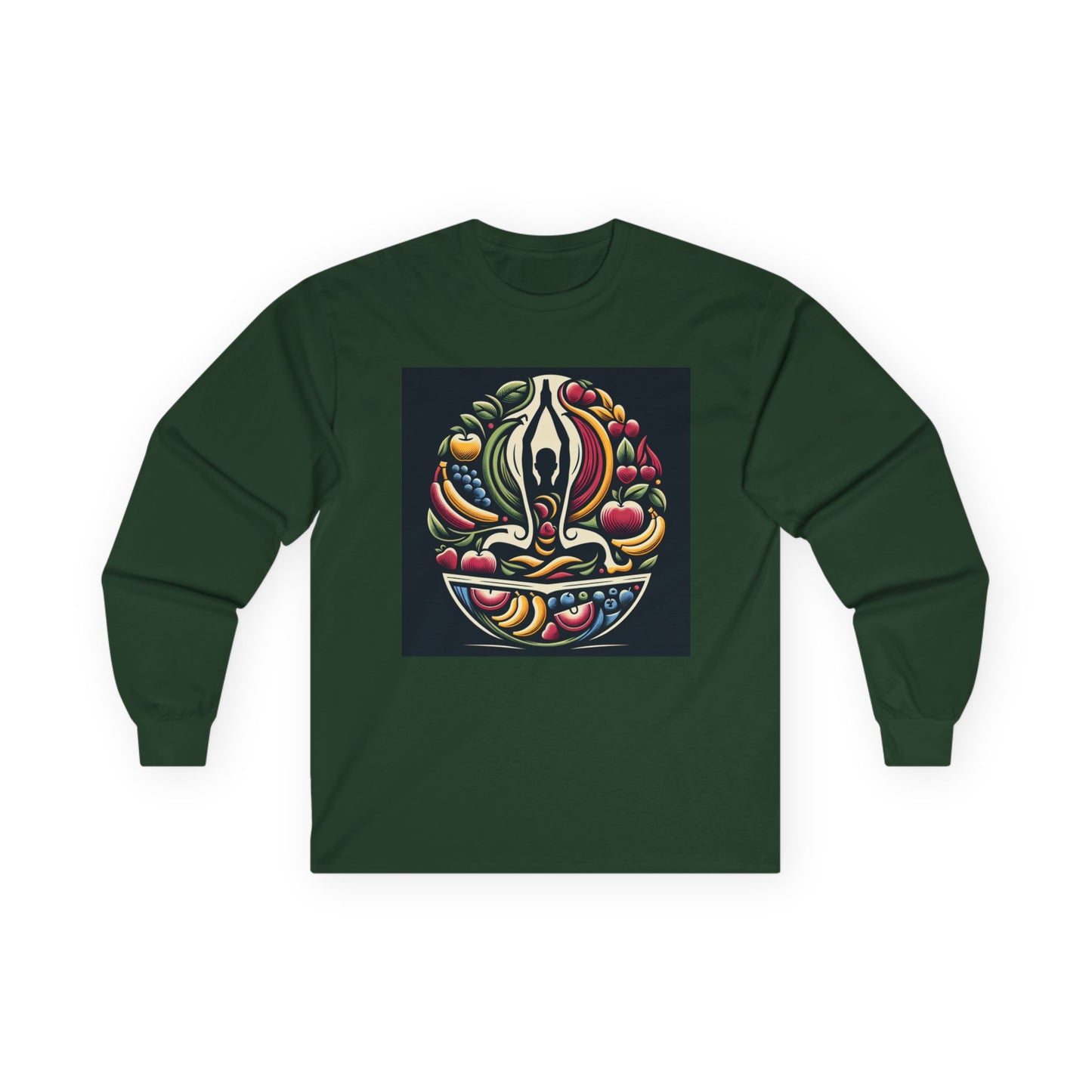 Meditative fruit Long Sleeve Unisex T-Shirt