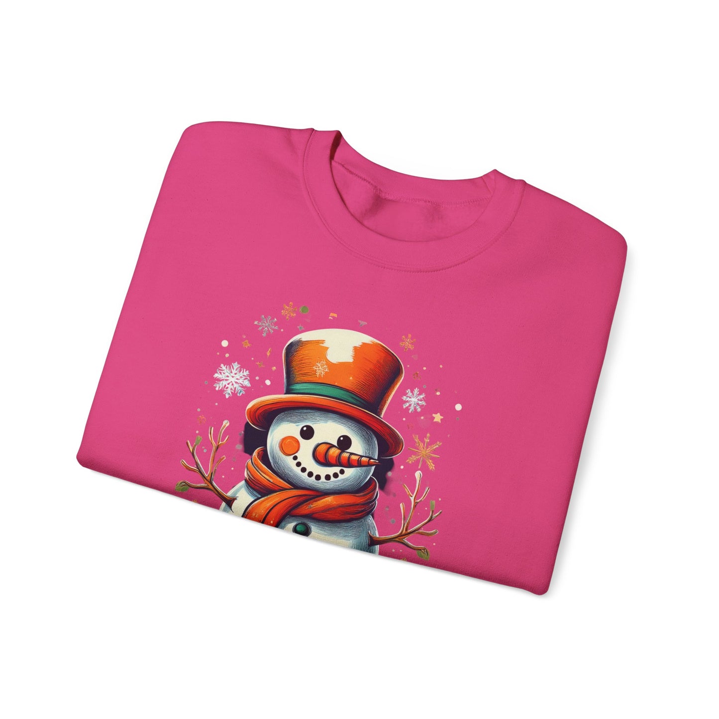 Cozy Snowman Unisex Sweatshirt
