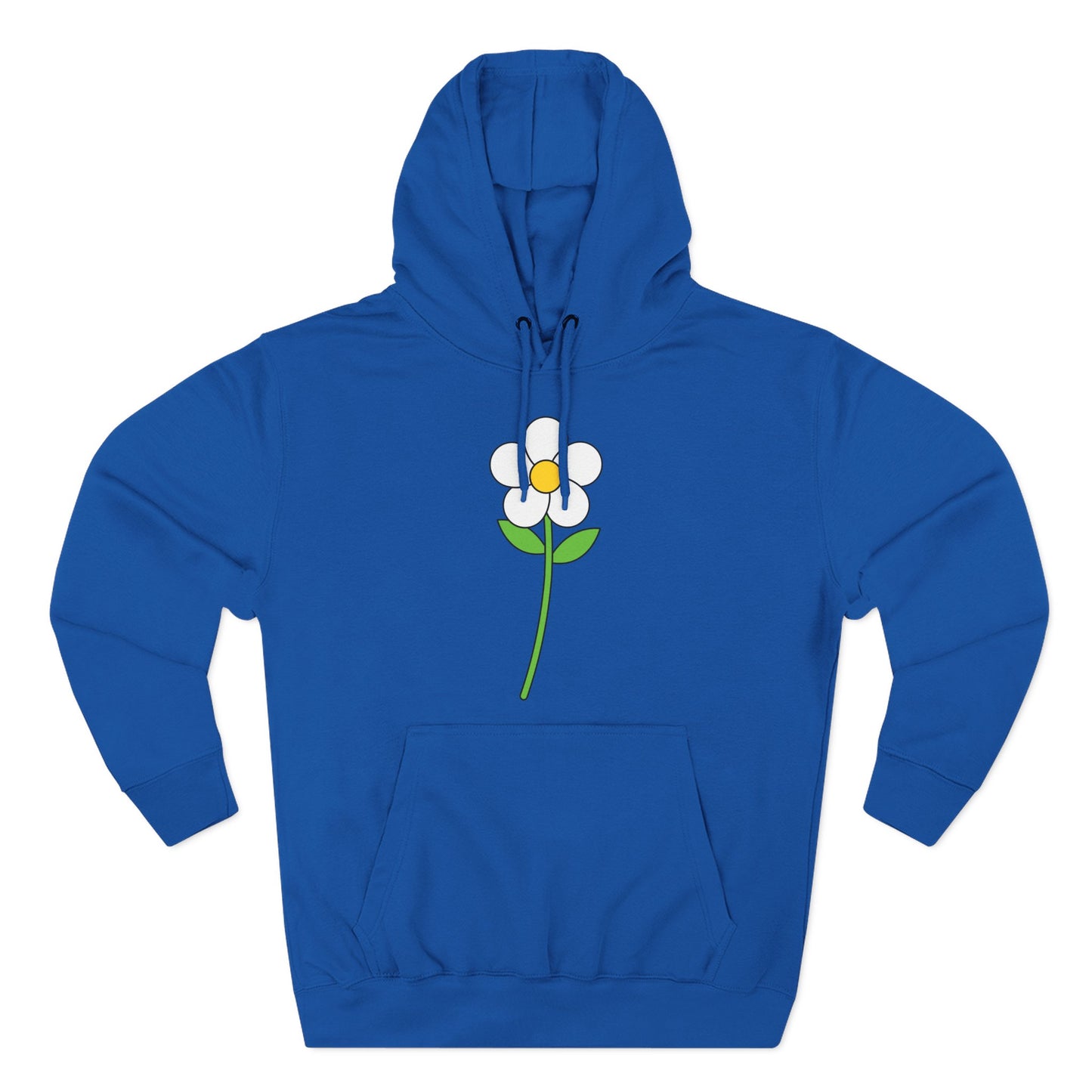 Cozy Floral Fleece Hoodie