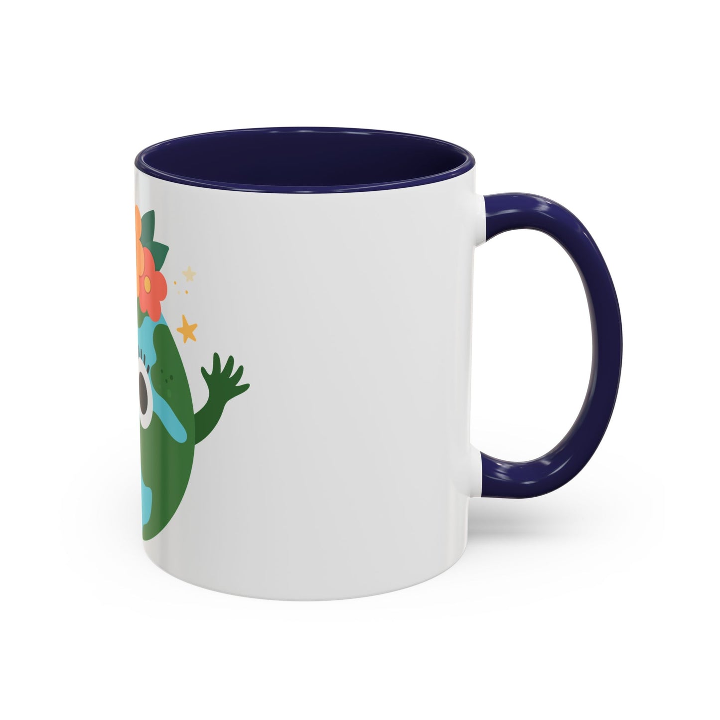 Cute Earth-Themed Coffee Mug