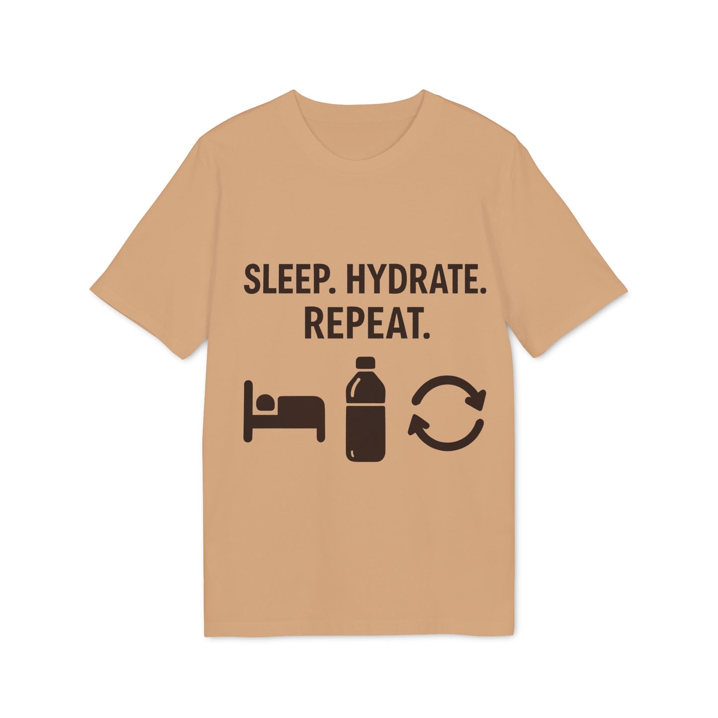 Sleep Hydrate Repeat T-Shirt, Unisex