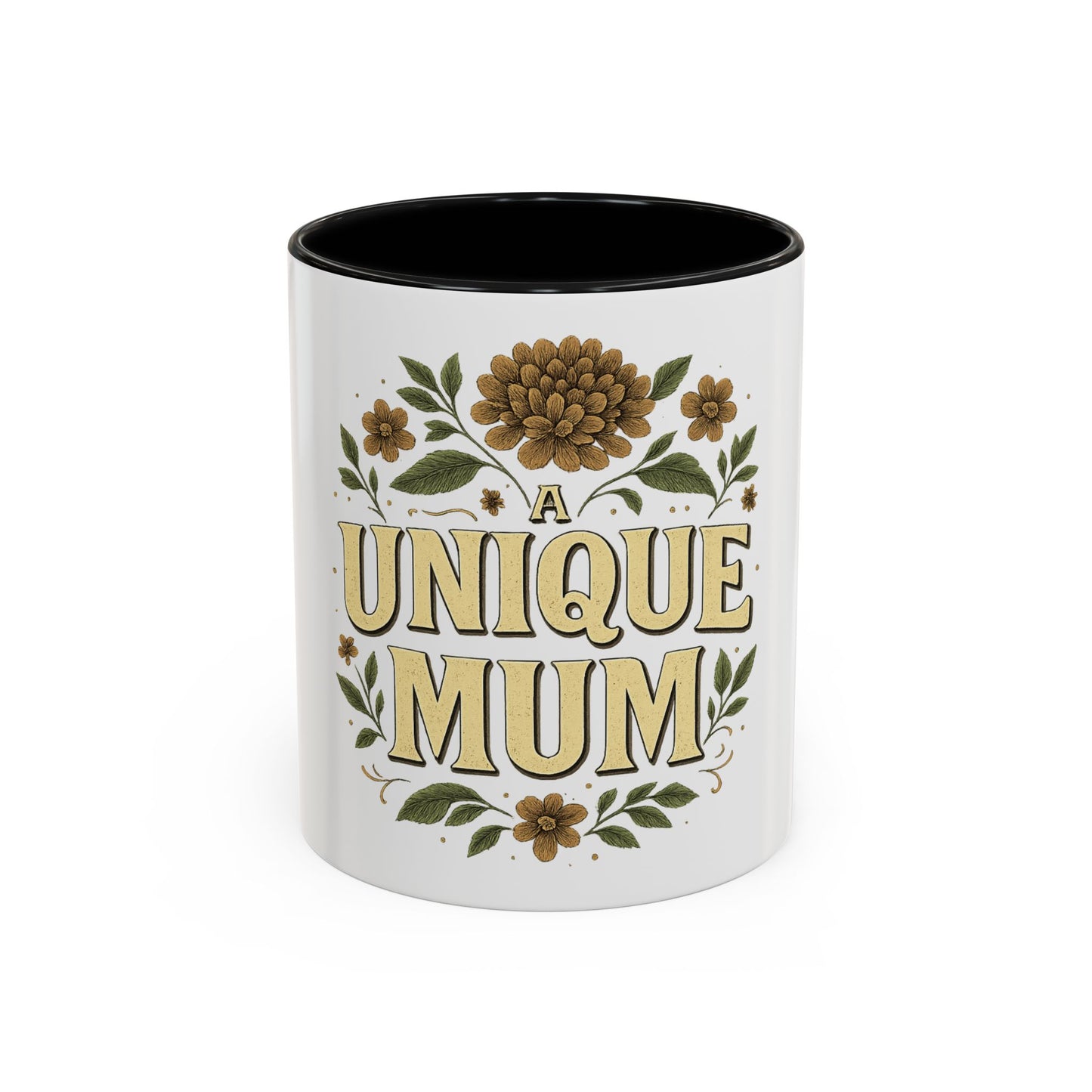 A Unique Mum Accent Coffee Mug