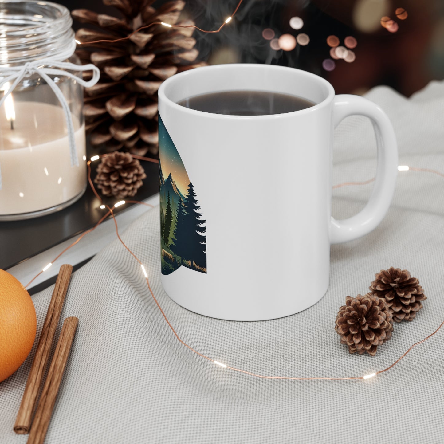 Mountain Science Ceramic Cup