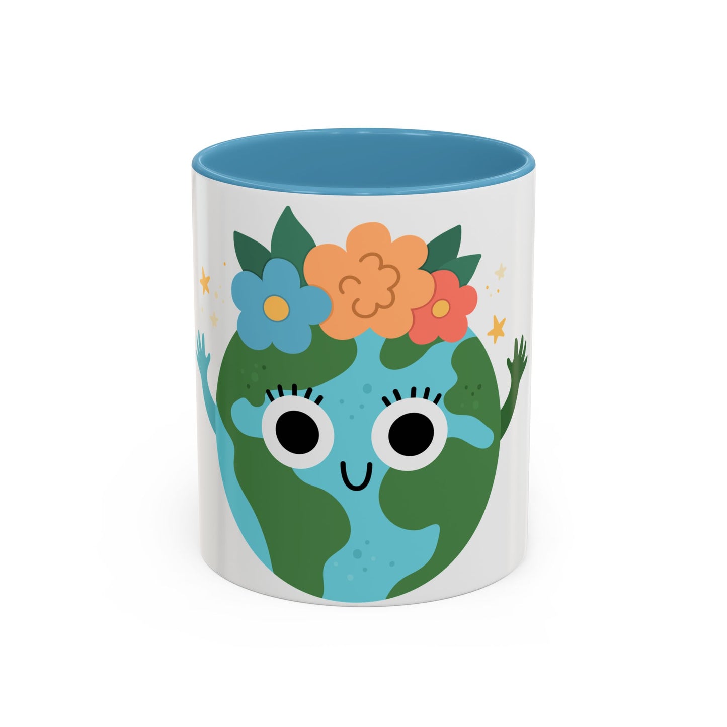 Cute Earth-Themed Coffee Mug