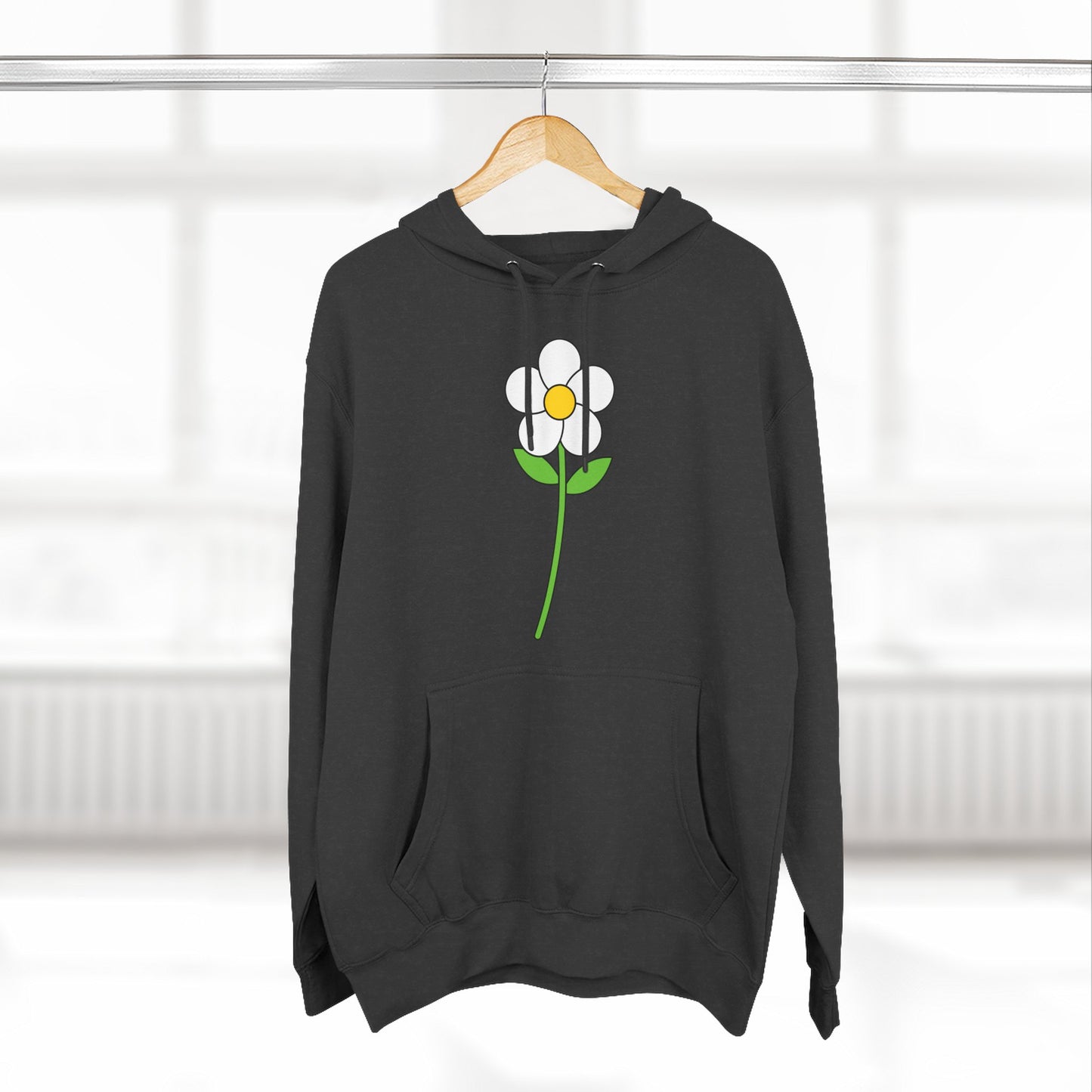 Cozy Floral Fleece Hoodie
